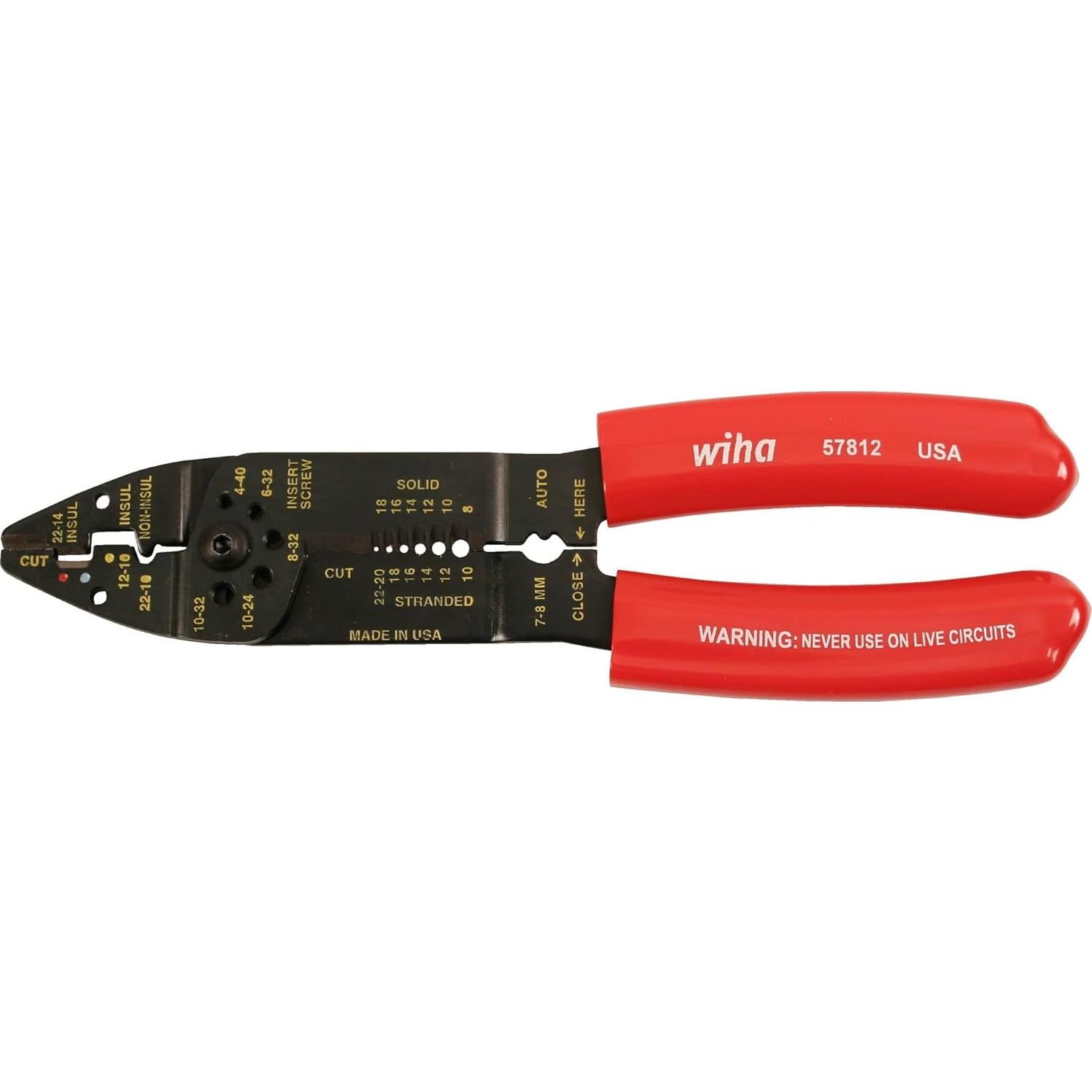 Pelacables y Alicates de Corte Wiha 57812 21.6 cm