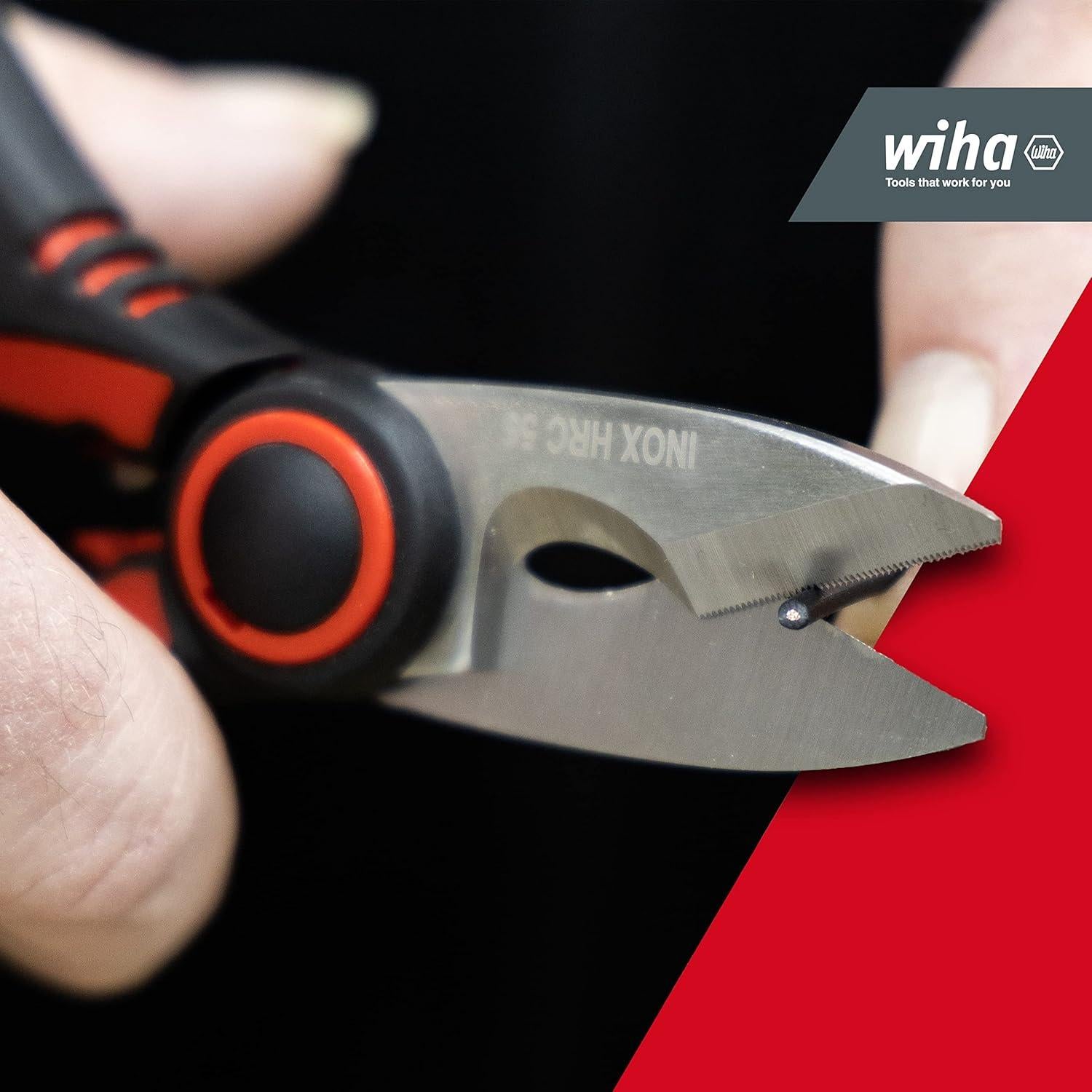 Cortador Wiha Craftsman 4 en 1 con muesca de engaste