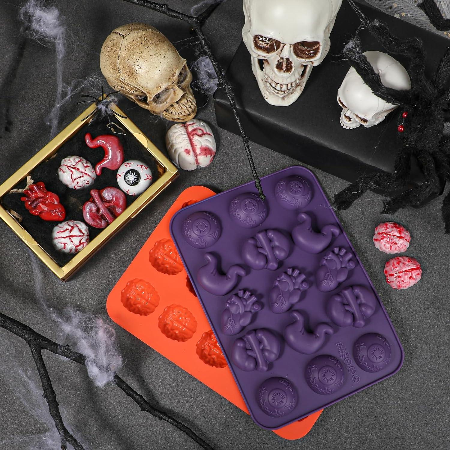 Moldes de Silicona para Chocolate Halloween Kamehame 2 Piezas