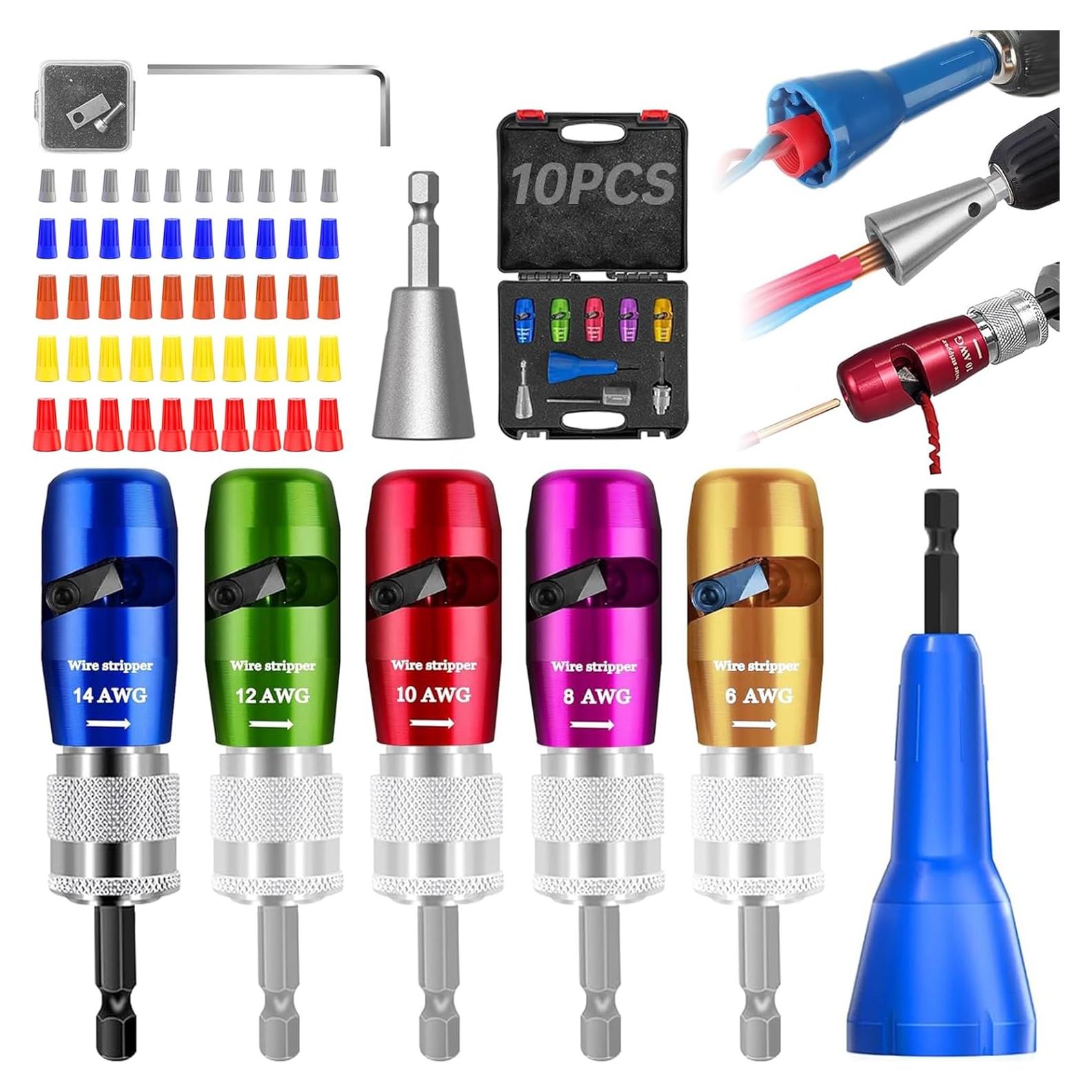 Herramienta Desforradora y Retorcedora de Cables Ainazongo 10 en 1