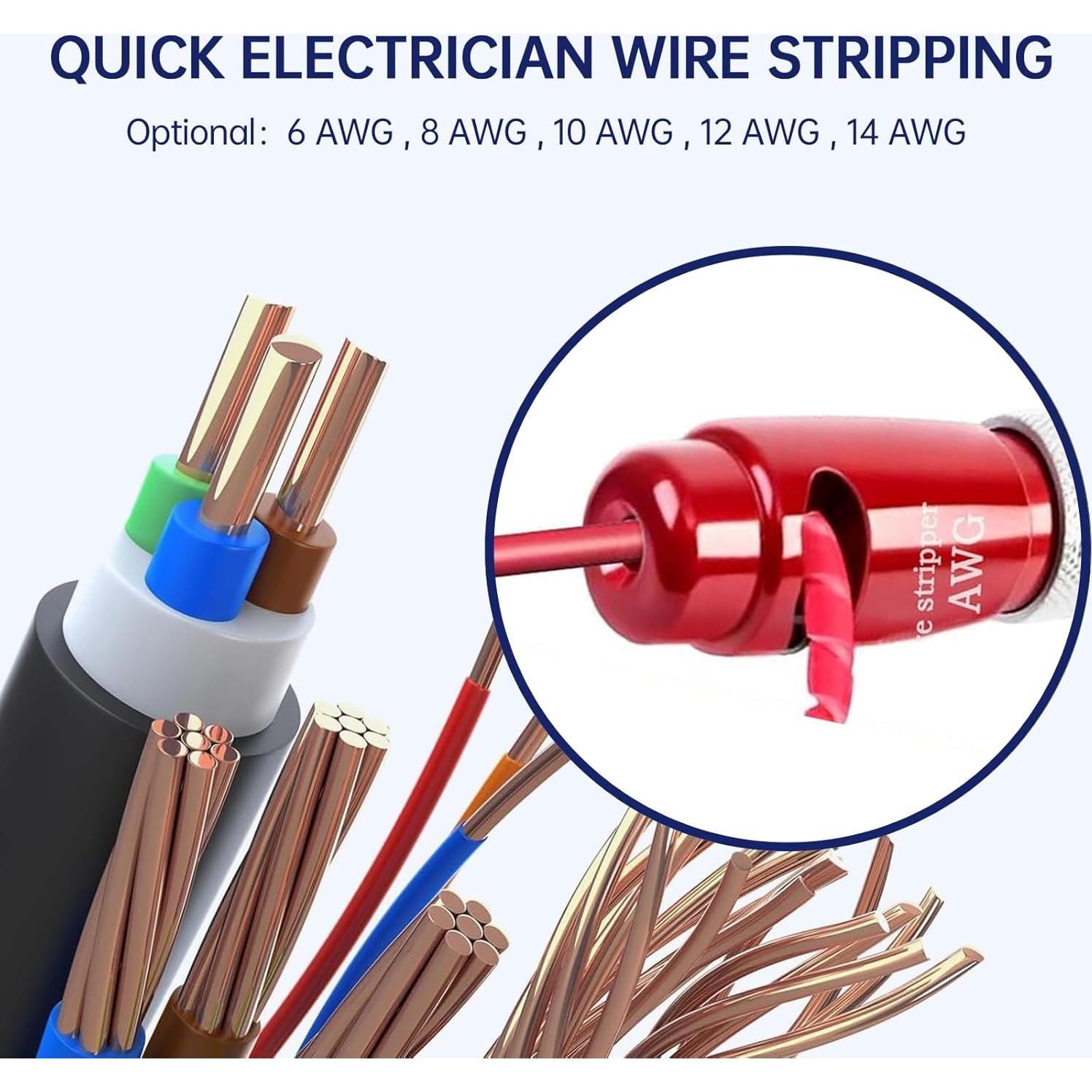 Herramienta Desforradora y Retorcedora de Cables Ainazongo 10 en 1