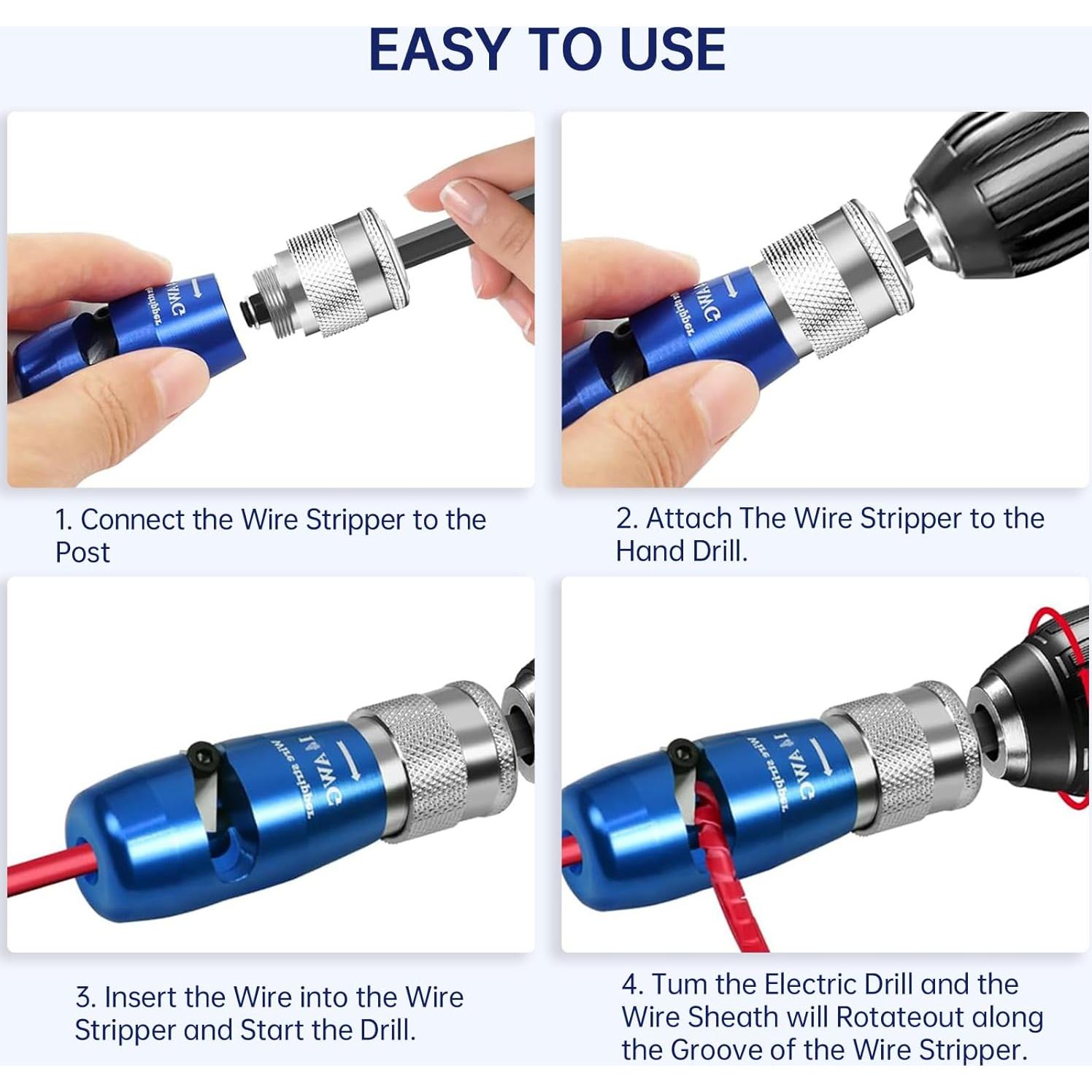 Herramienta Desforradora y Retorcedora de Cables Ainazongo 10 en 1