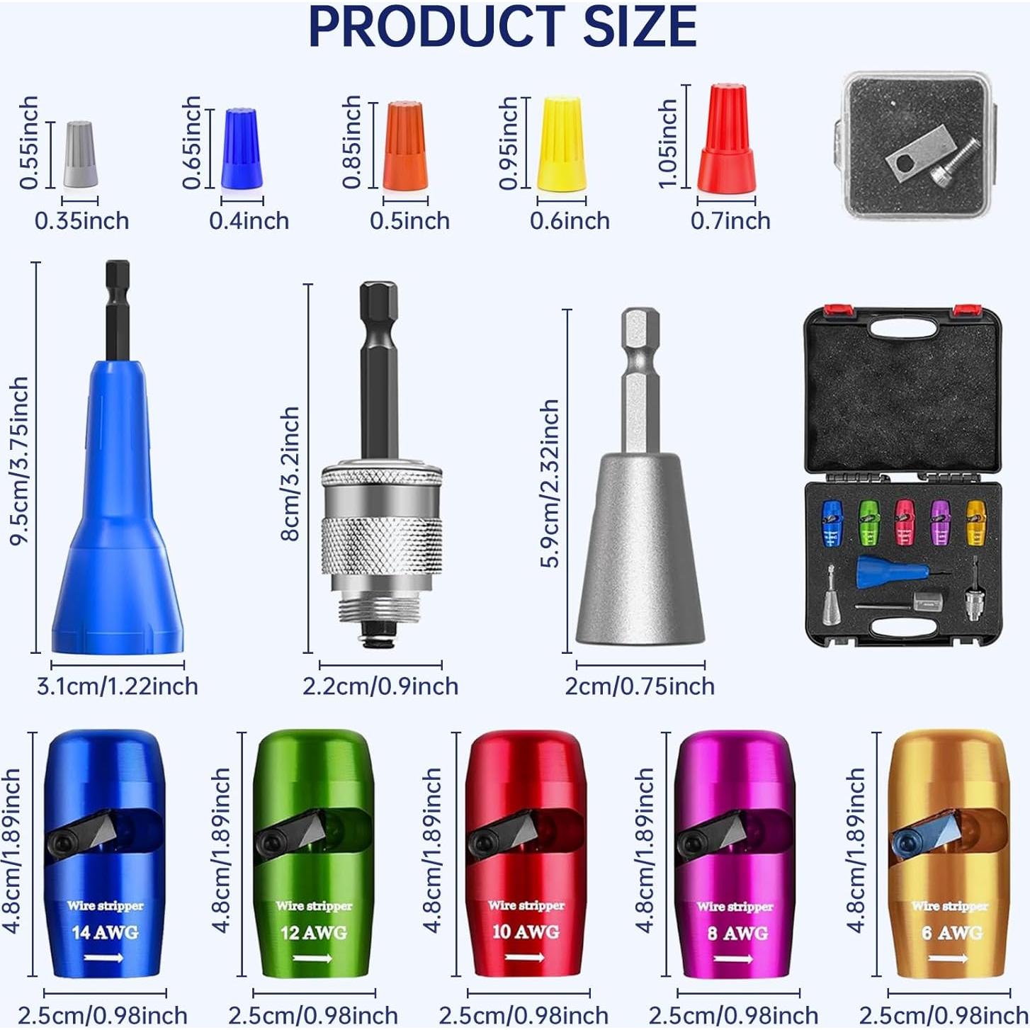 Herramienta Desforradora y Retorcedora de Cables Ainazongo 10 en 1