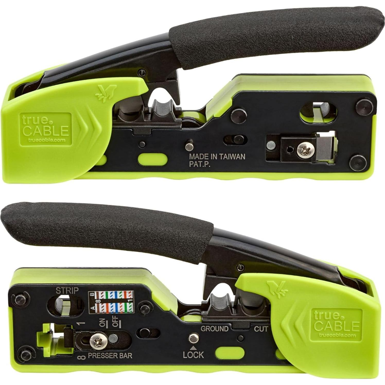 Herramienta de Crimpado RJ45 trueCABLE trueCRIMP V3 - Todo en Uno