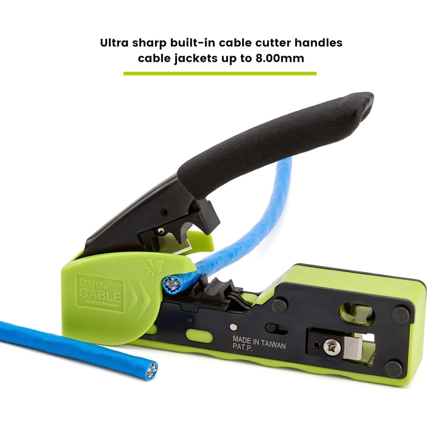 Herramienta de Crimpado RJ45 trueCABLE trueCRIMP V3 - Todo en Uno