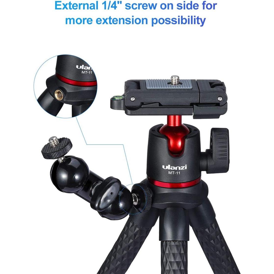 Trípode Flexible ULANZI MT-11 para Cámara y Smartphone