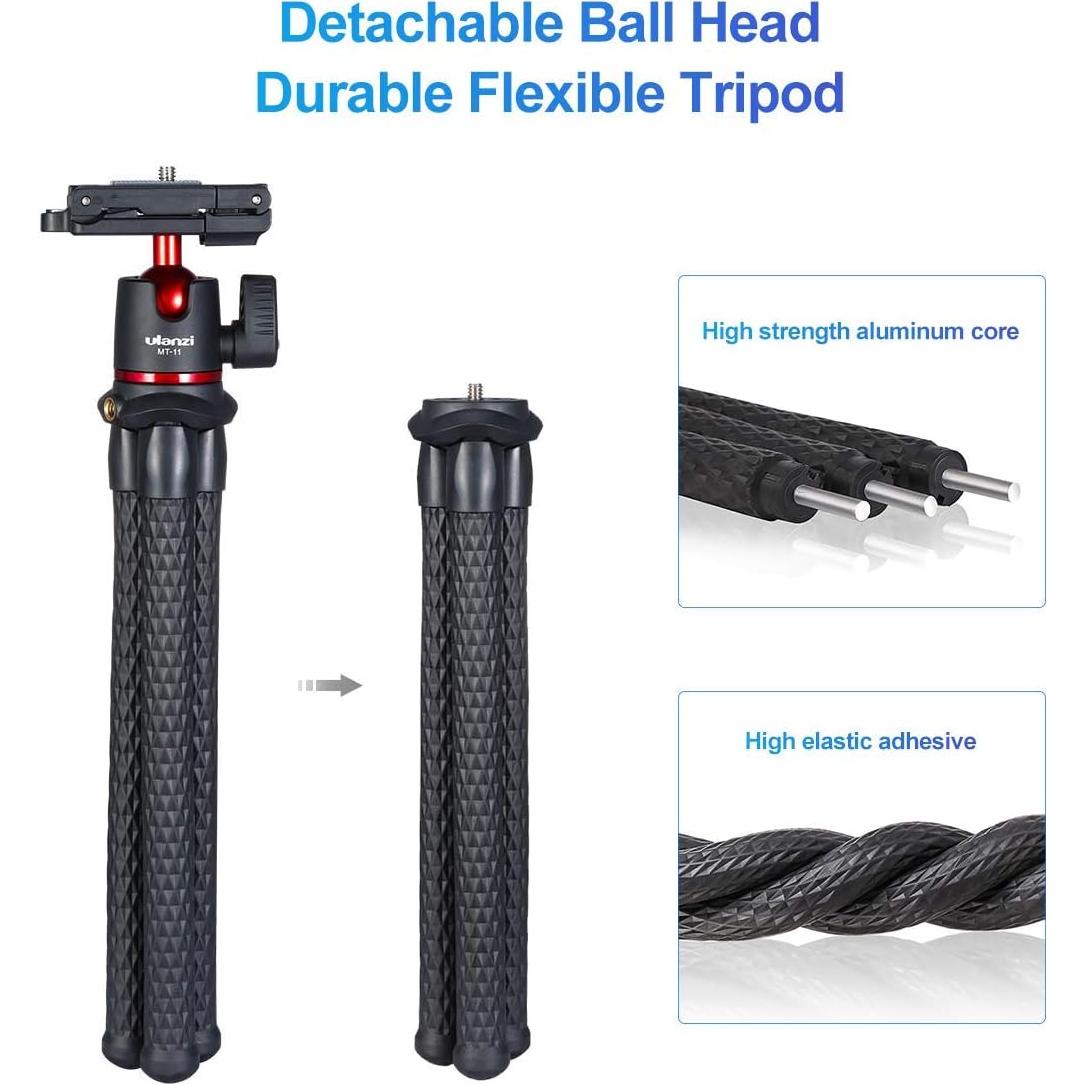 Trípode Flexible ULANZI MT-11 para Cámara y Smartphone