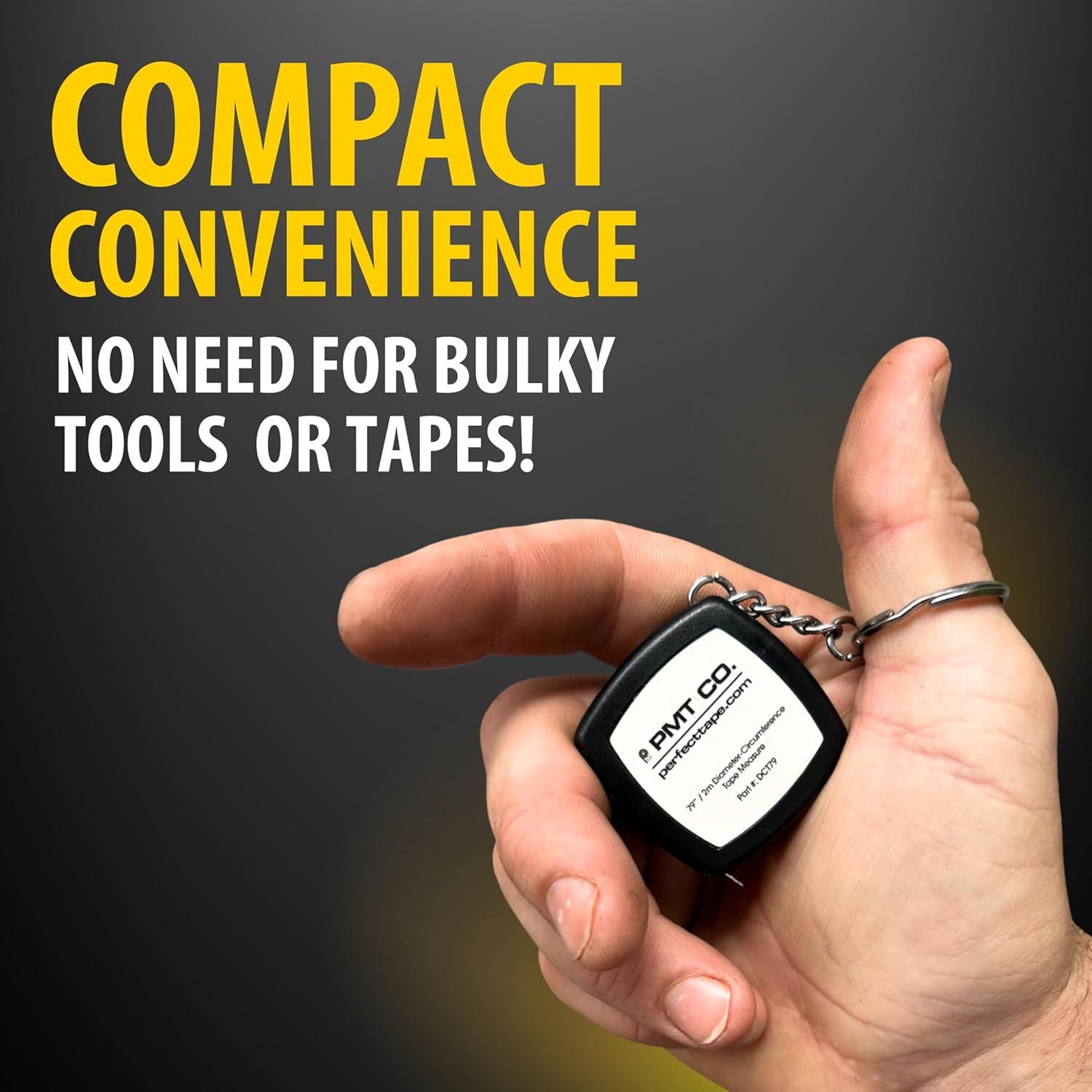 Cinta Métrica Perfecta 2m - Medición de Diámetro y Longitud