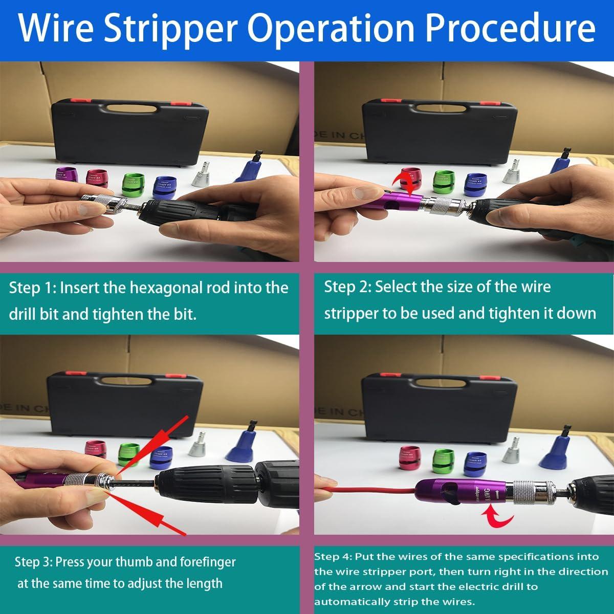 Desforrador de Alambre ZTQAYSPO con Fusor y Torcedor