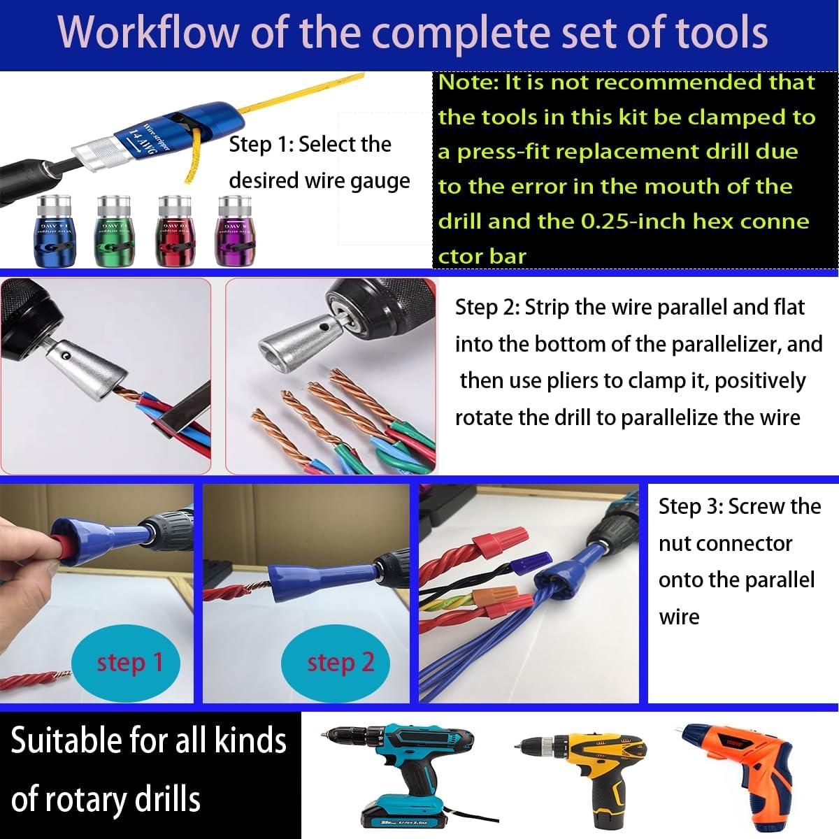 Desforrador de Alambre ZTQAYSPO con Fusor y Torcedor