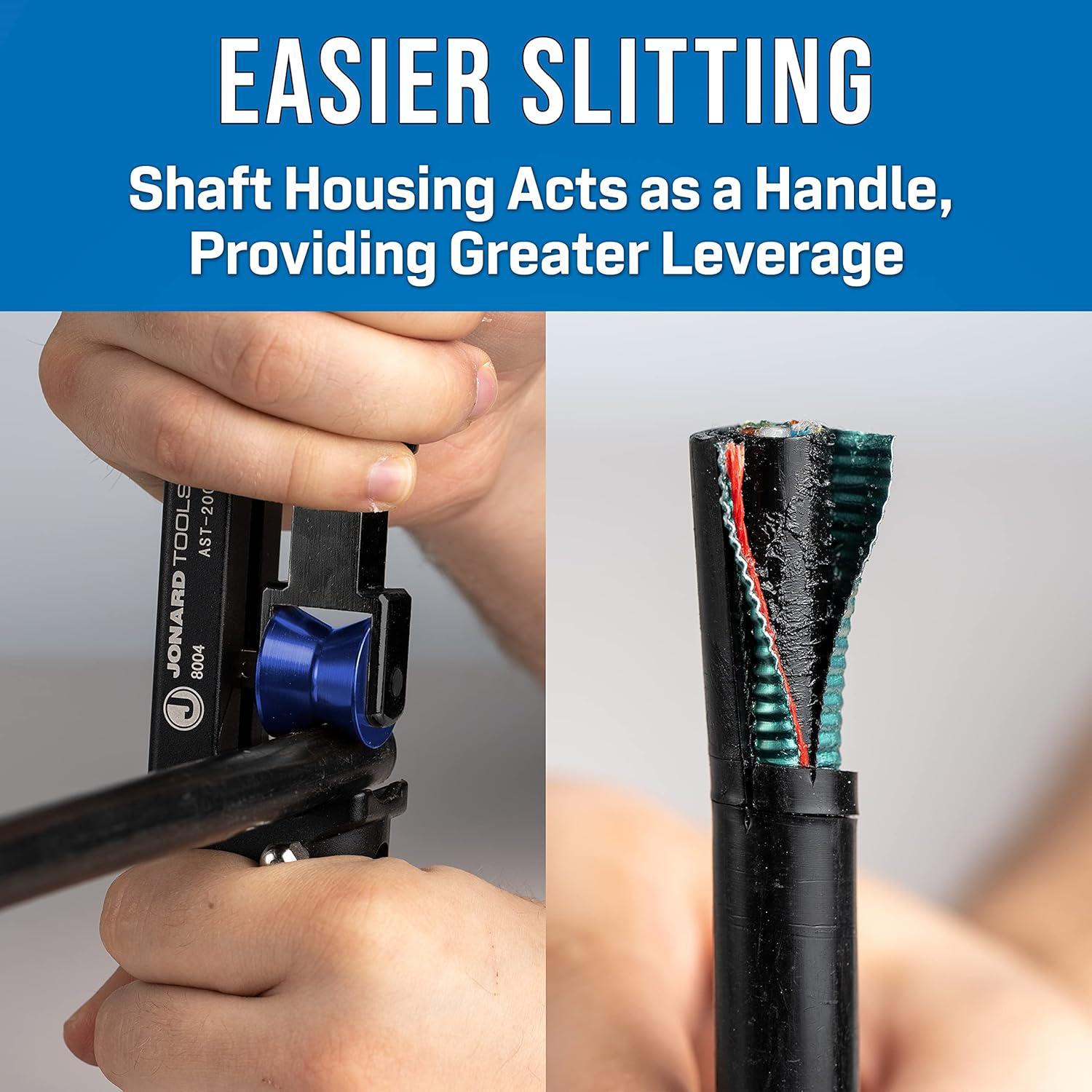 Herramienta de Corte y Anillo de Cable Jonard AST-200 4-28.6 mm