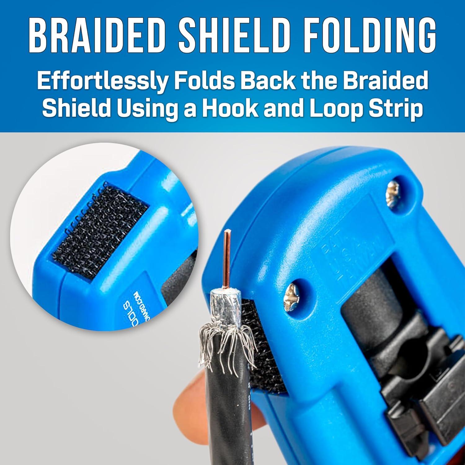 Destripador de Cable Coaxial Jonard CST-92 para RG59, RG6 y RG11