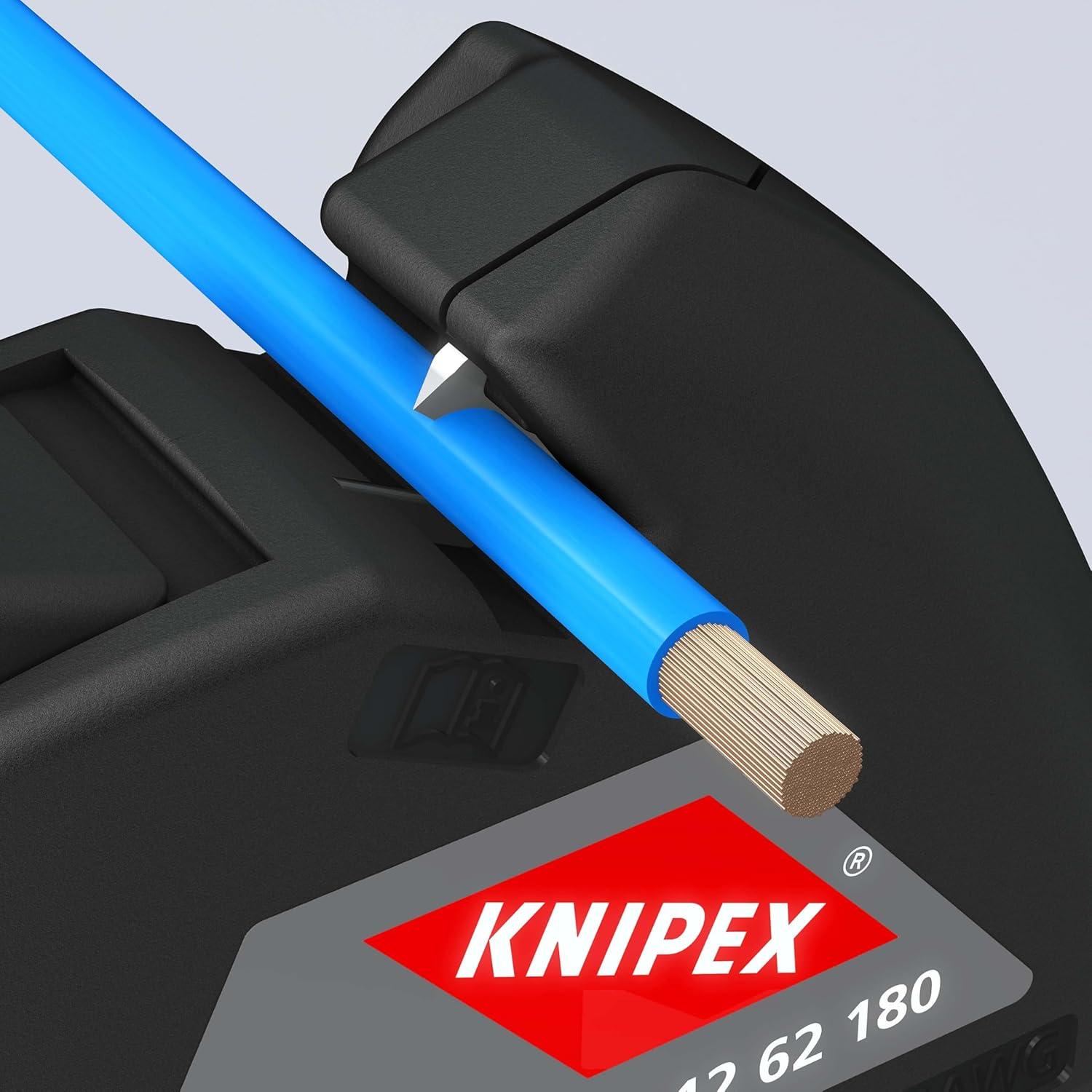 Desforrador de Aislamiento Knipex 180 mm para Cables