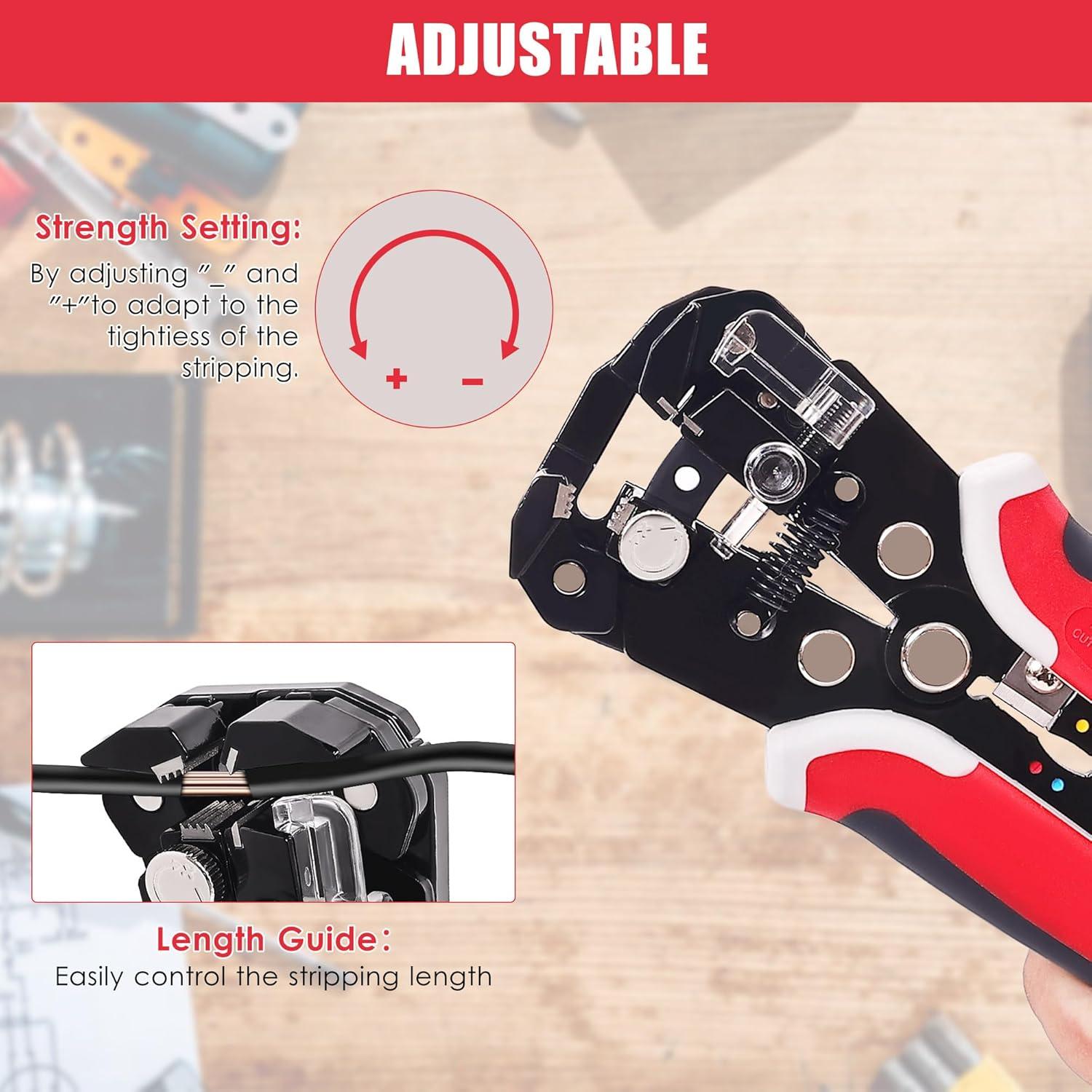 Kit de herramientas pelacables BayGriips 201PCS 3 en 1