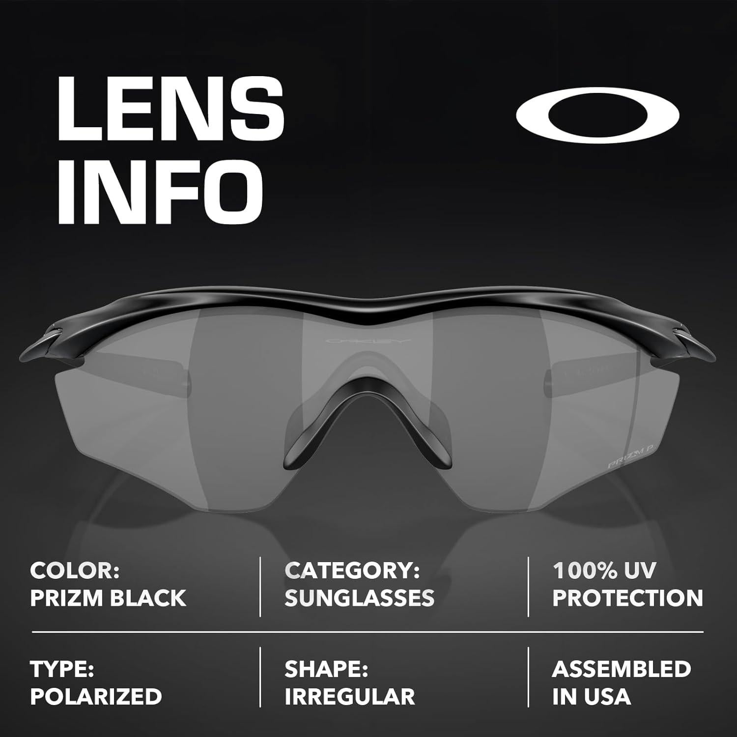 Gafas de Sol Oakley M2 Frame XL Prizm Black Polarizadas