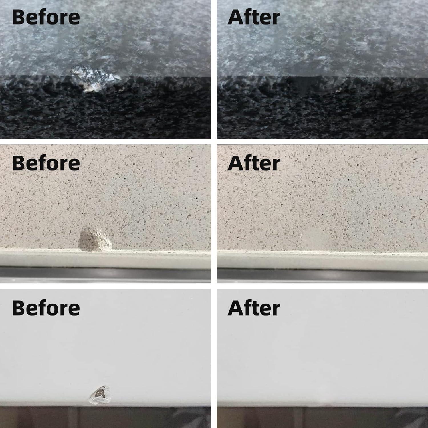 Kit de Reparación de Mármoles y Granitos Globalcom 4 Colores