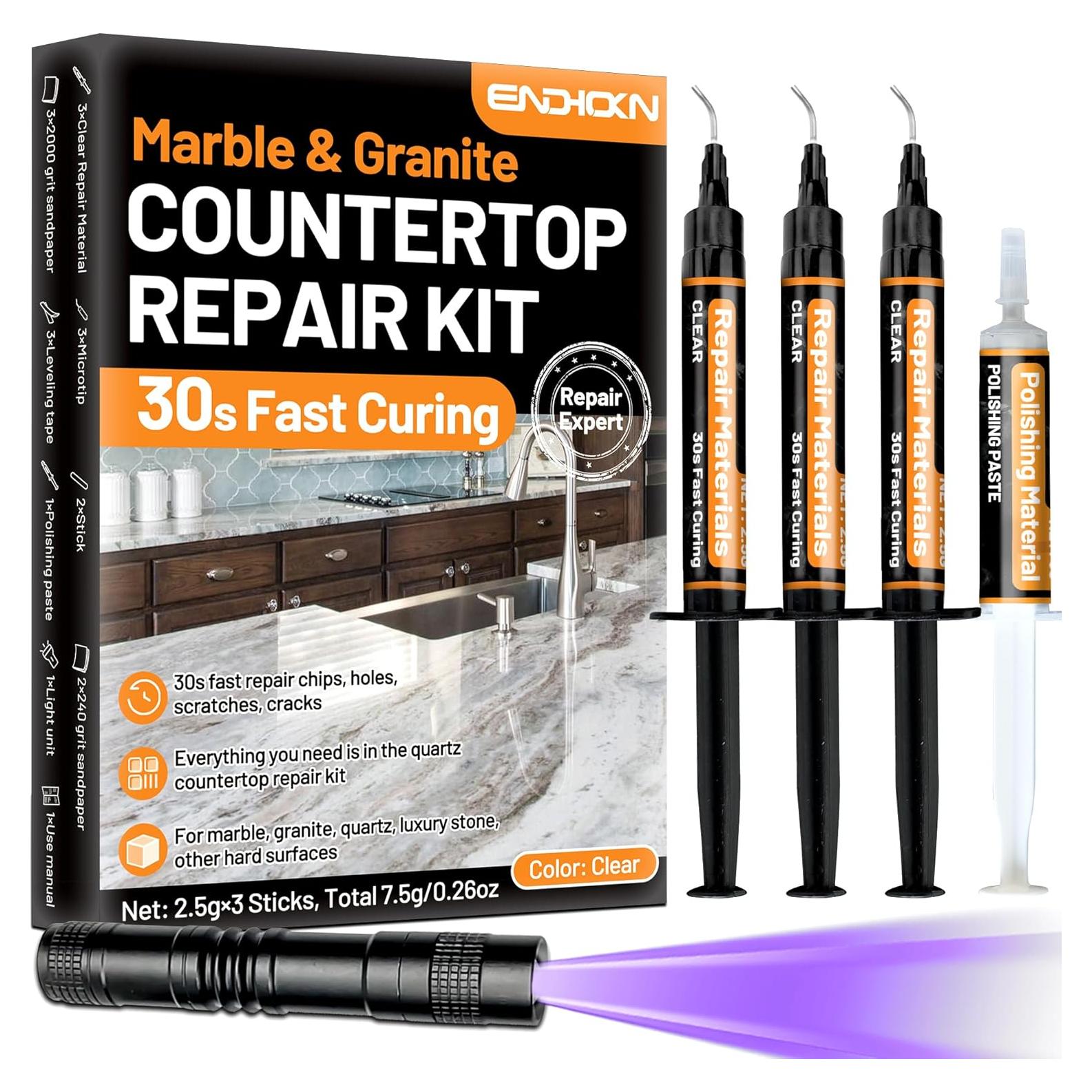 Kit de Reparación de Encimeras Endhokn 3 Piezas 30s Rápido