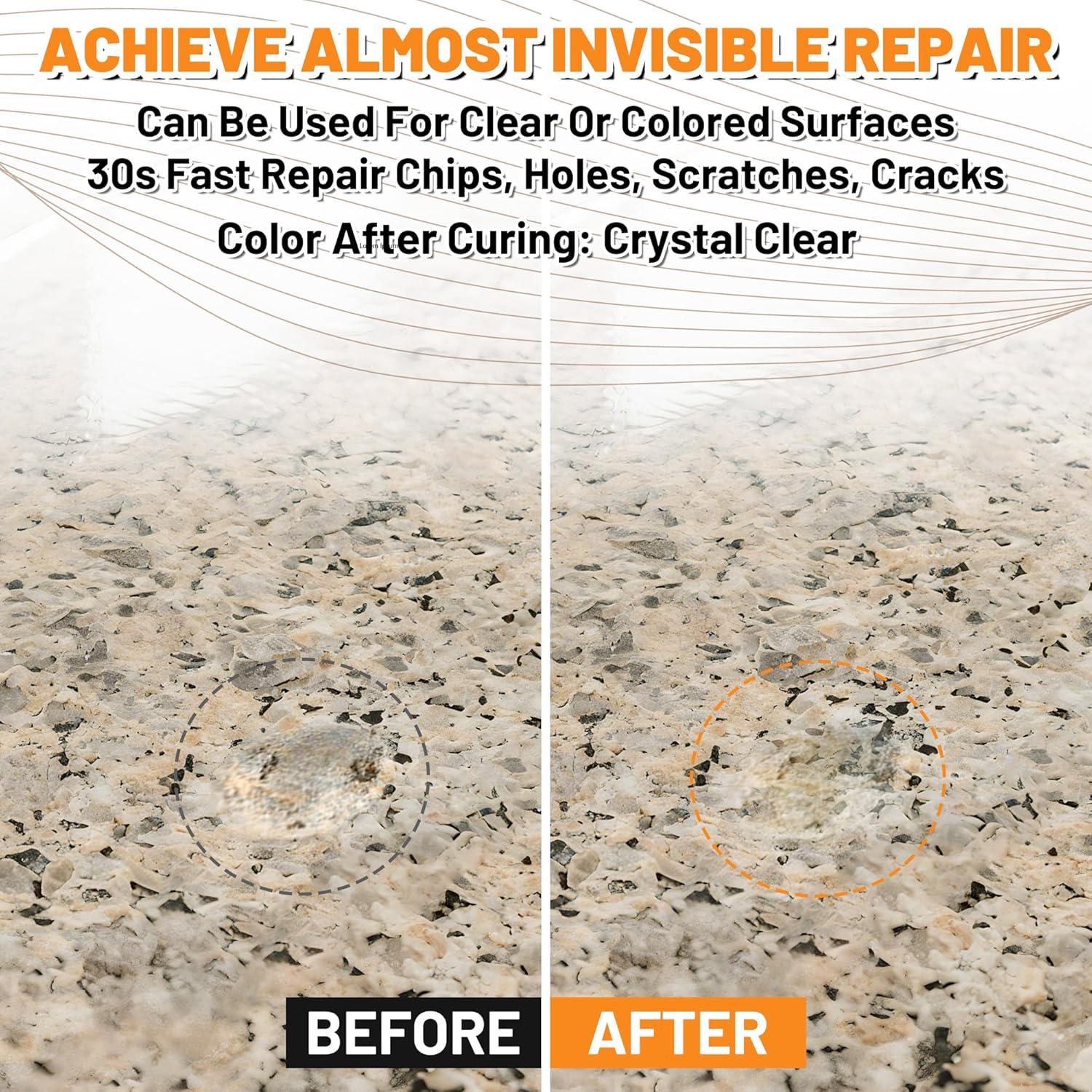 Kit de Reparación de Encimeras Endhokn 3 Piezas 30s Rápido