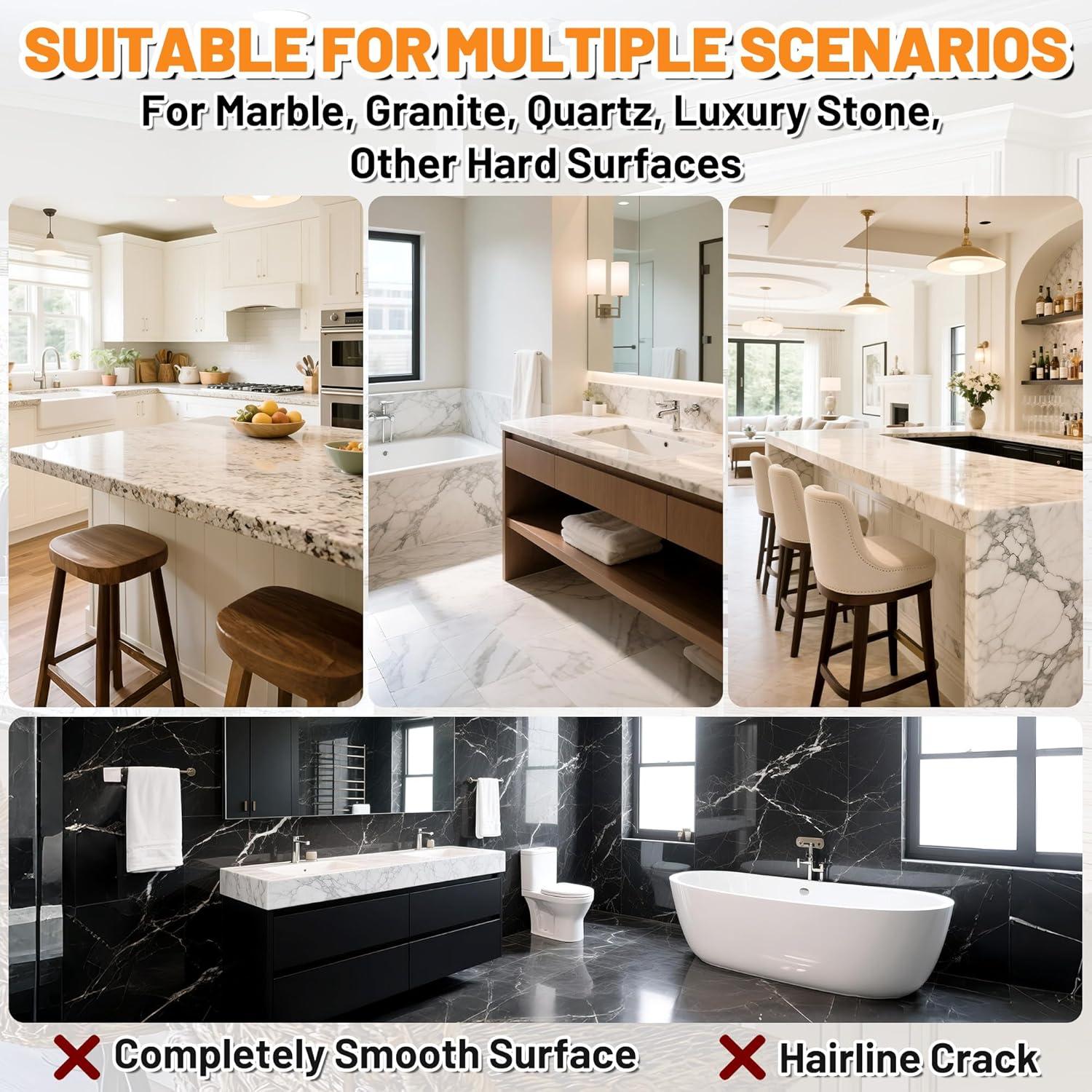 Kit de Reparación de Encimeras Endhokn 3 Piezas 30s Rápido