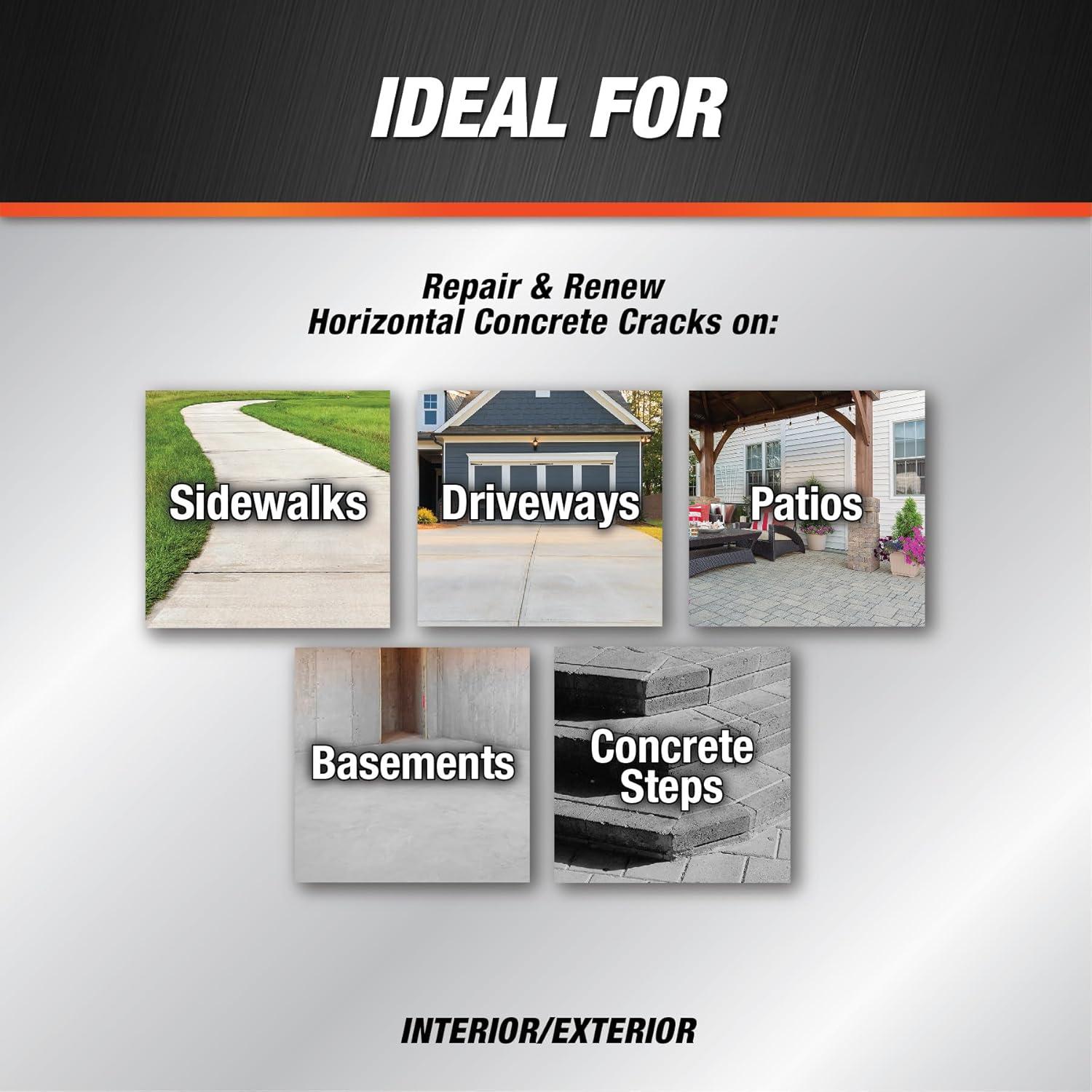 DAP Rellenador de Grietas de Concreto Gris 0.77 kg