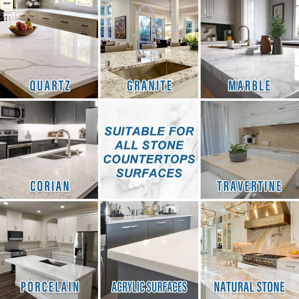 Kit de Reparación de Granito Cocomfix 59ml - Sin Rastro, Transparente