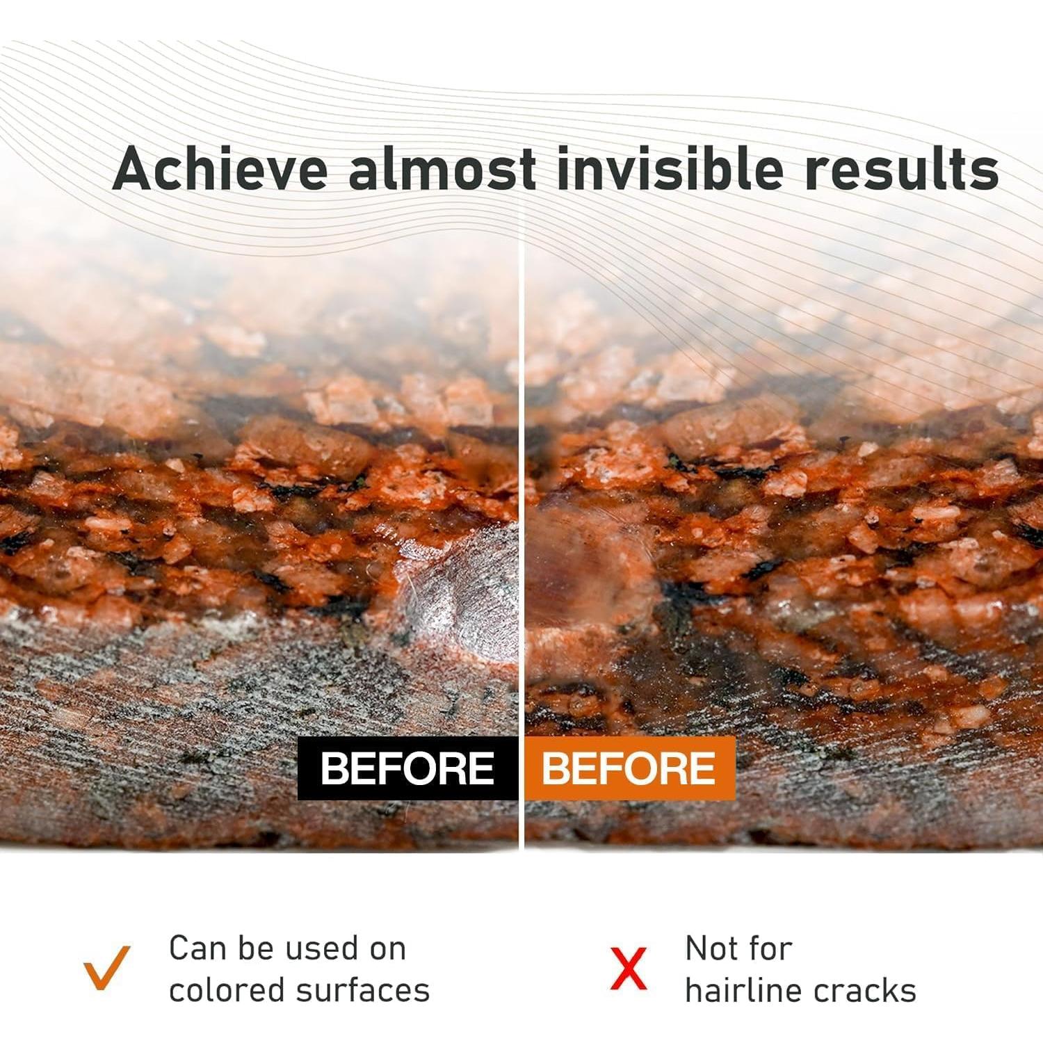 Kit de Reparación de Encimeras NNRepair 102AC - Transparente