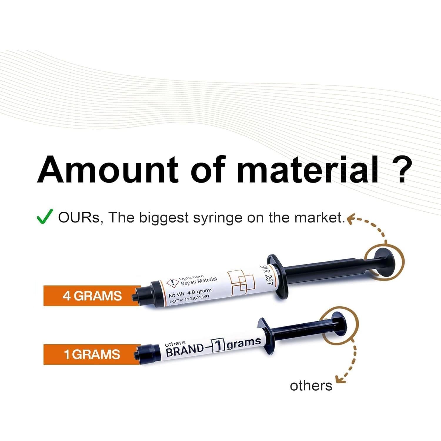 Kit de Reparación de Encimeras NNRepair 102AC - Transparente