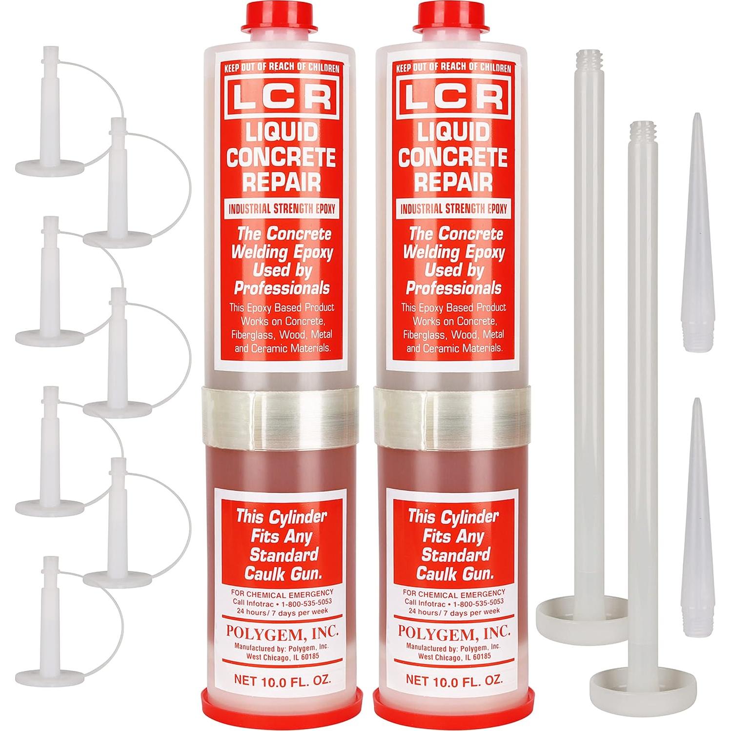 Kit de Reparación de Grietas de Concreto Epóxico LCR 295ml