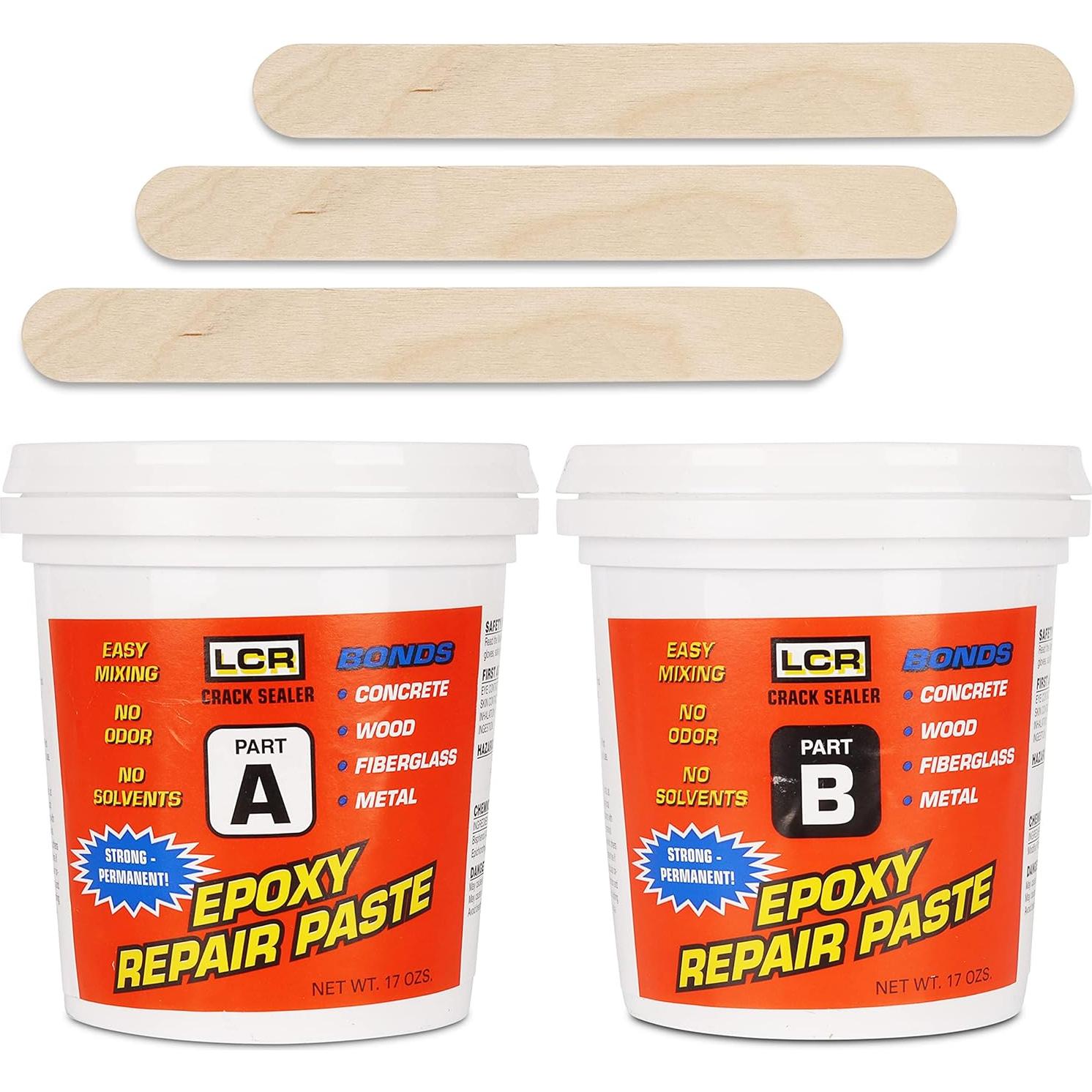 Kit de Reparación de Grietas de Concreto Epóxico LCR 295ml