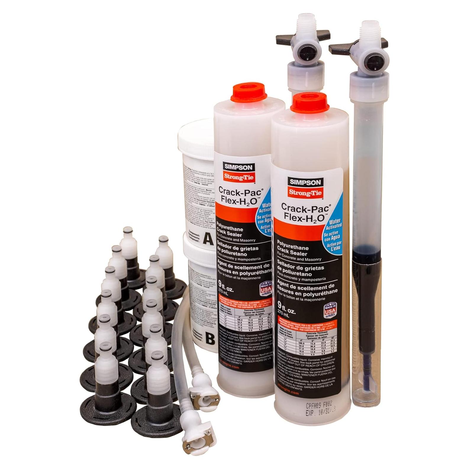 Kit de Inyección Sellador de Grietas Poliuretano 9 oz Simpson Strong-Tie