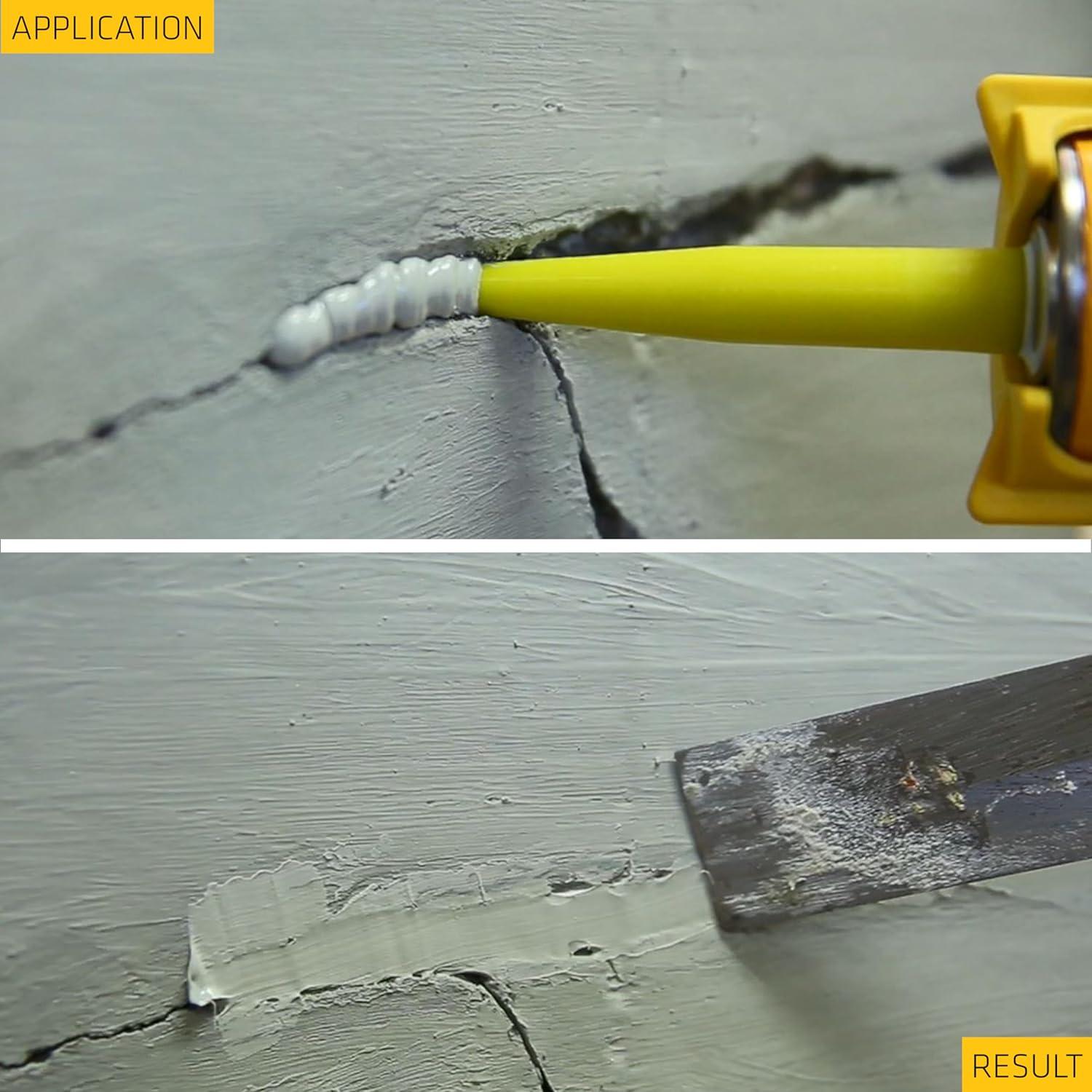 Sellador elástico Sika Sikaflex Concrete Fix 298 ml para grietas