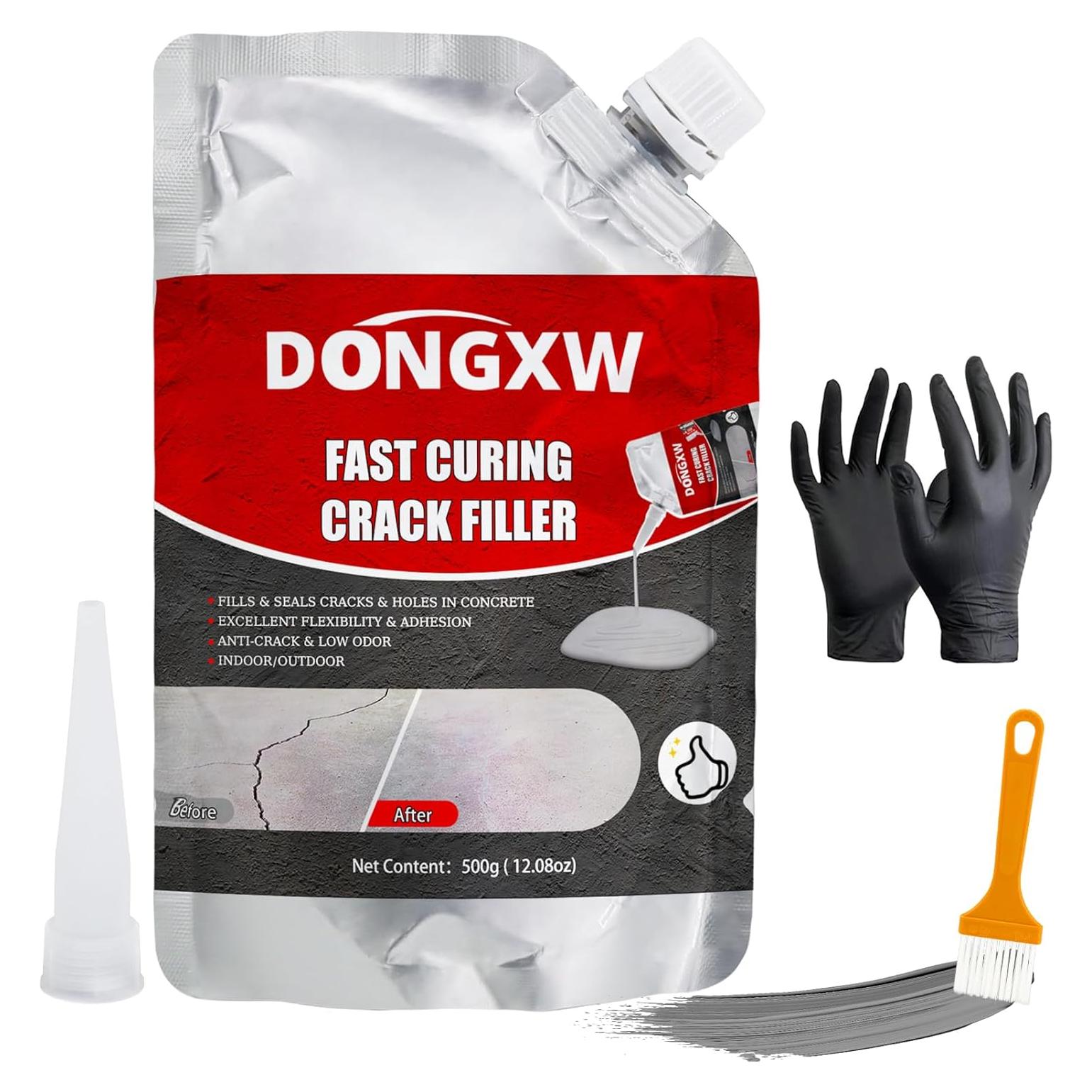 Relleno de Grietas de Concreto Dongxw 0.5 kg Impermeable
