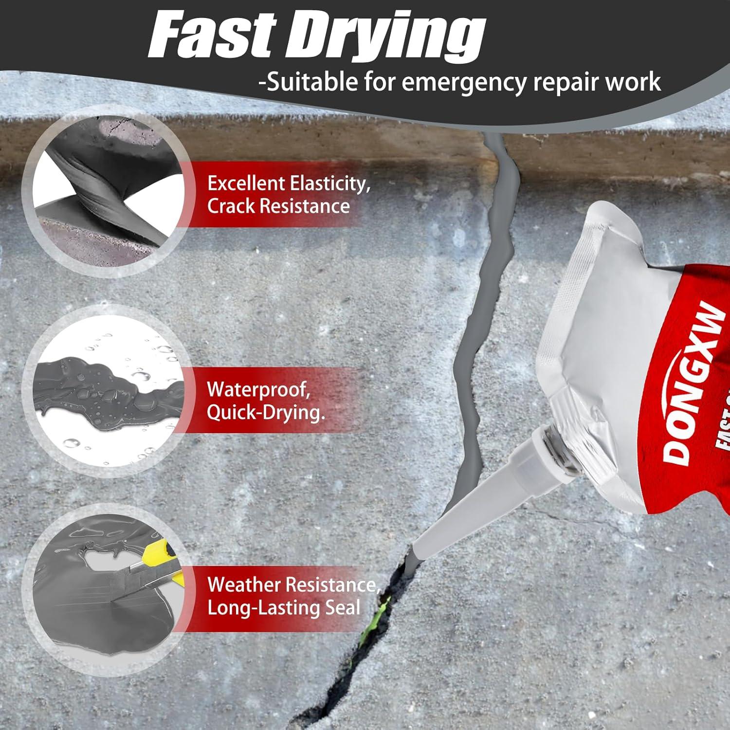 Relleno de Grietas de Concreto Dongxw 0.5 kg Impermeable