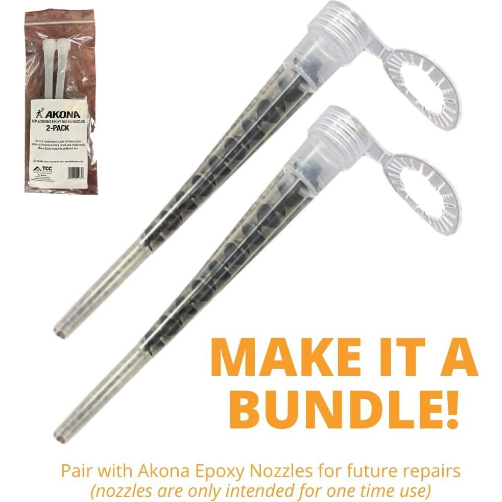 Akona Relleno Epóxico para Grietas en Concreto 170g