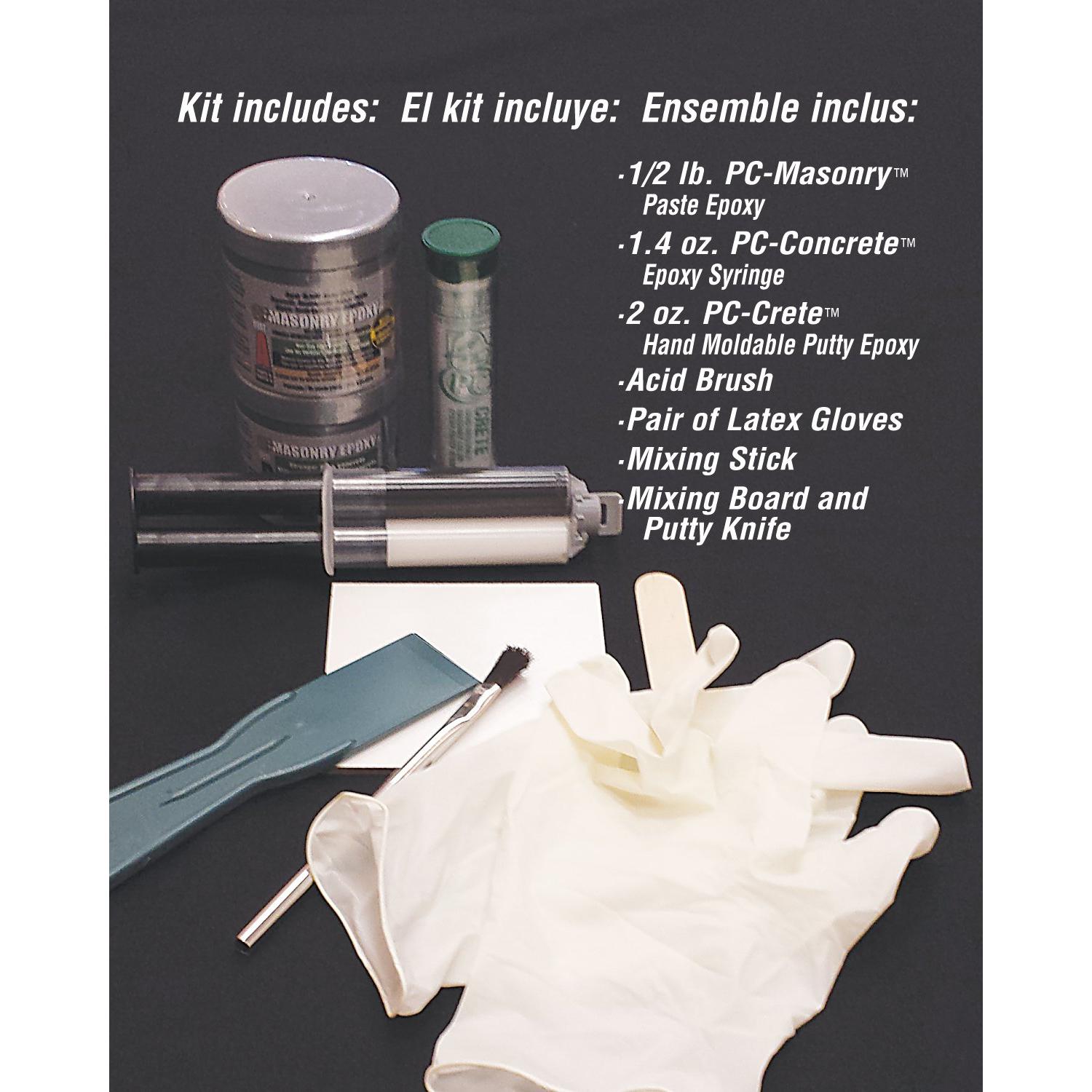 Kit de Reparación de Concreto y Masonería PC Products 80719