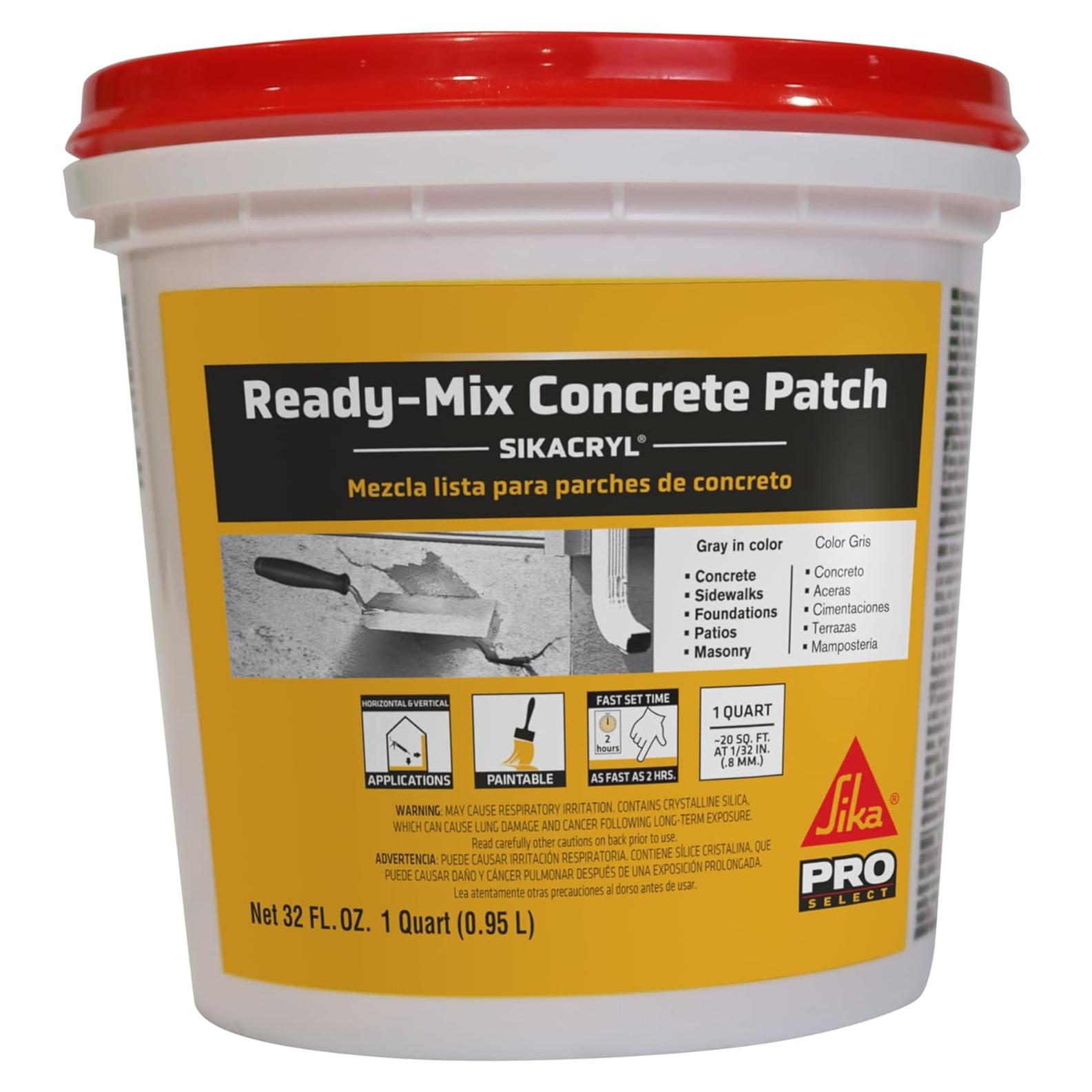 Parche de Concreto Sika Sikacryl Gris 1.45 kg Listo para Mezclar