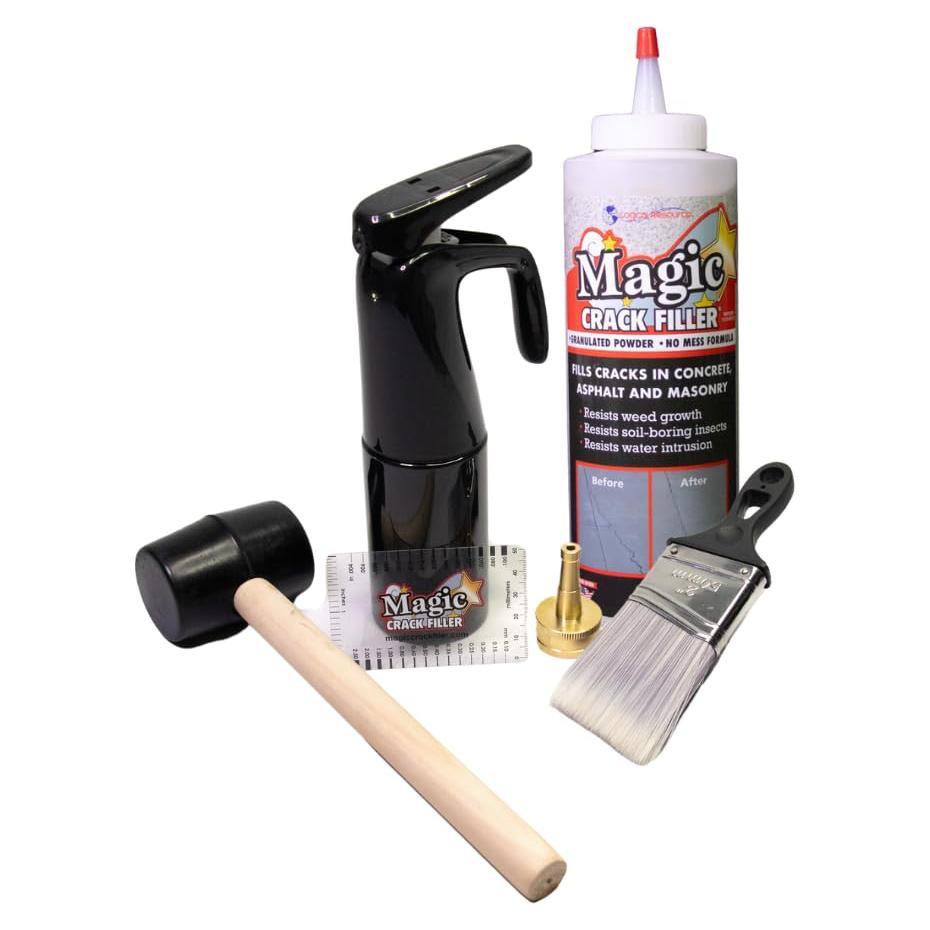 Kit de Inicio Relleno de Grietas Mágico 0.64 kg y Herramientas