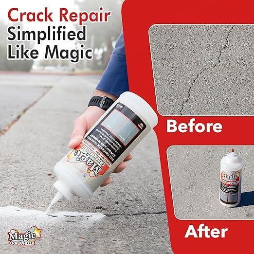 Kit de Inicio Relleno de Grietas Mágico 0.64 kg y Herramientas