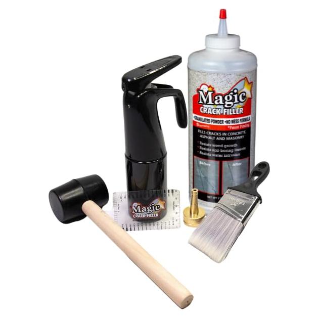 Kit de Inicio Relleno de Grietas Mágico 1.13 kg con Herramientas