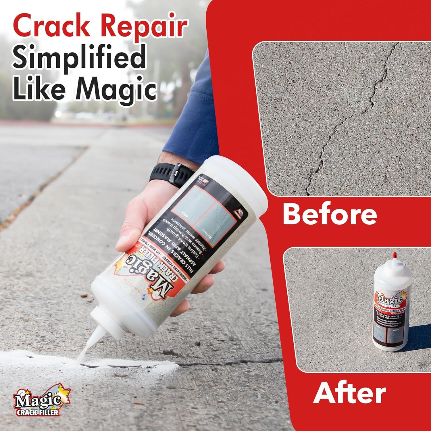 Kit de Inicio Relleno de Grietas Mágico 1.13 kg con Herramientas