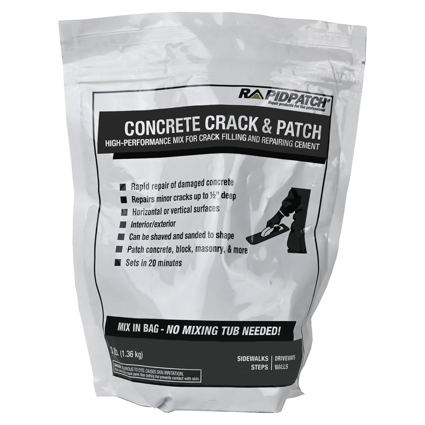 Rapid Patch TCC Materials - Reparador de Concreto 1.36 kg