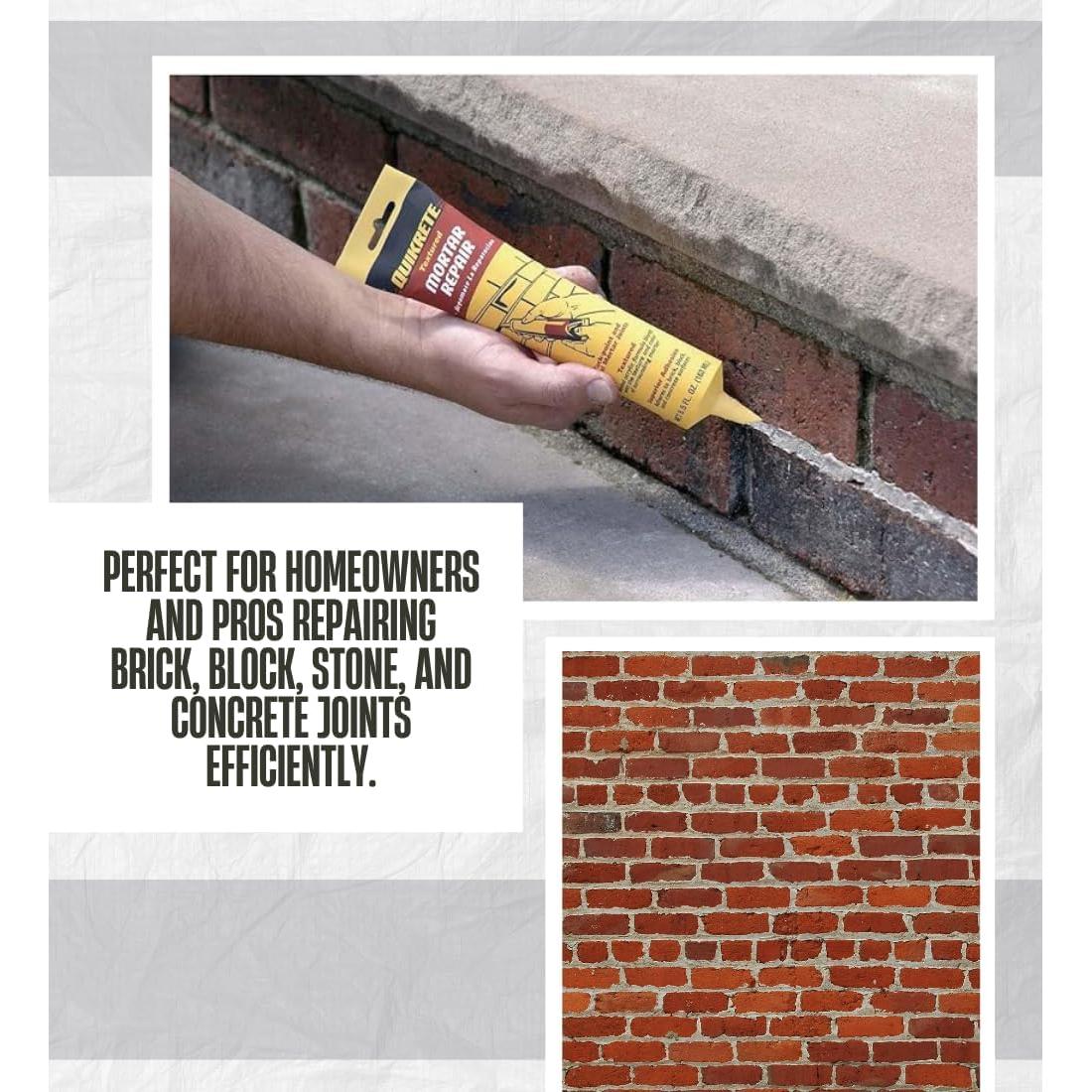 Set de Reparación Quikrete 5.5 oz con Espátula - Mortero Acrílico