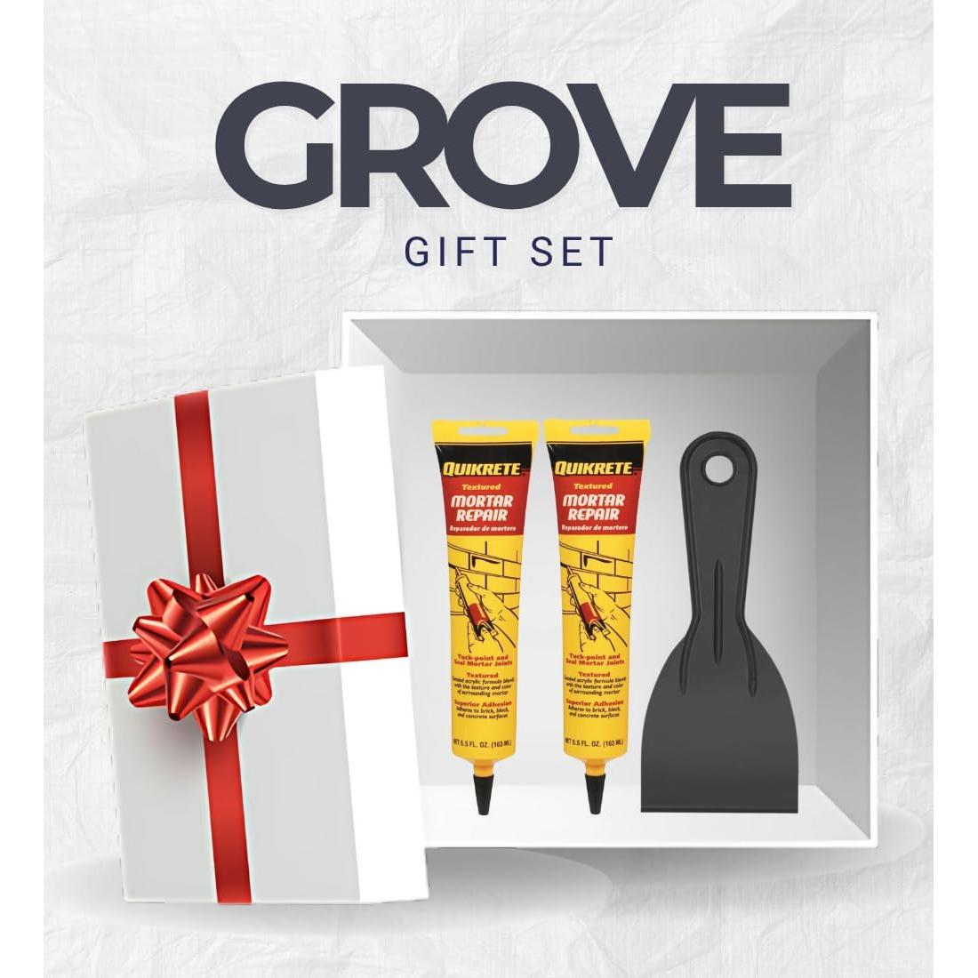 Set de Reparación Quikrete 5.5 oz con Espátula - Mortero Acrílico