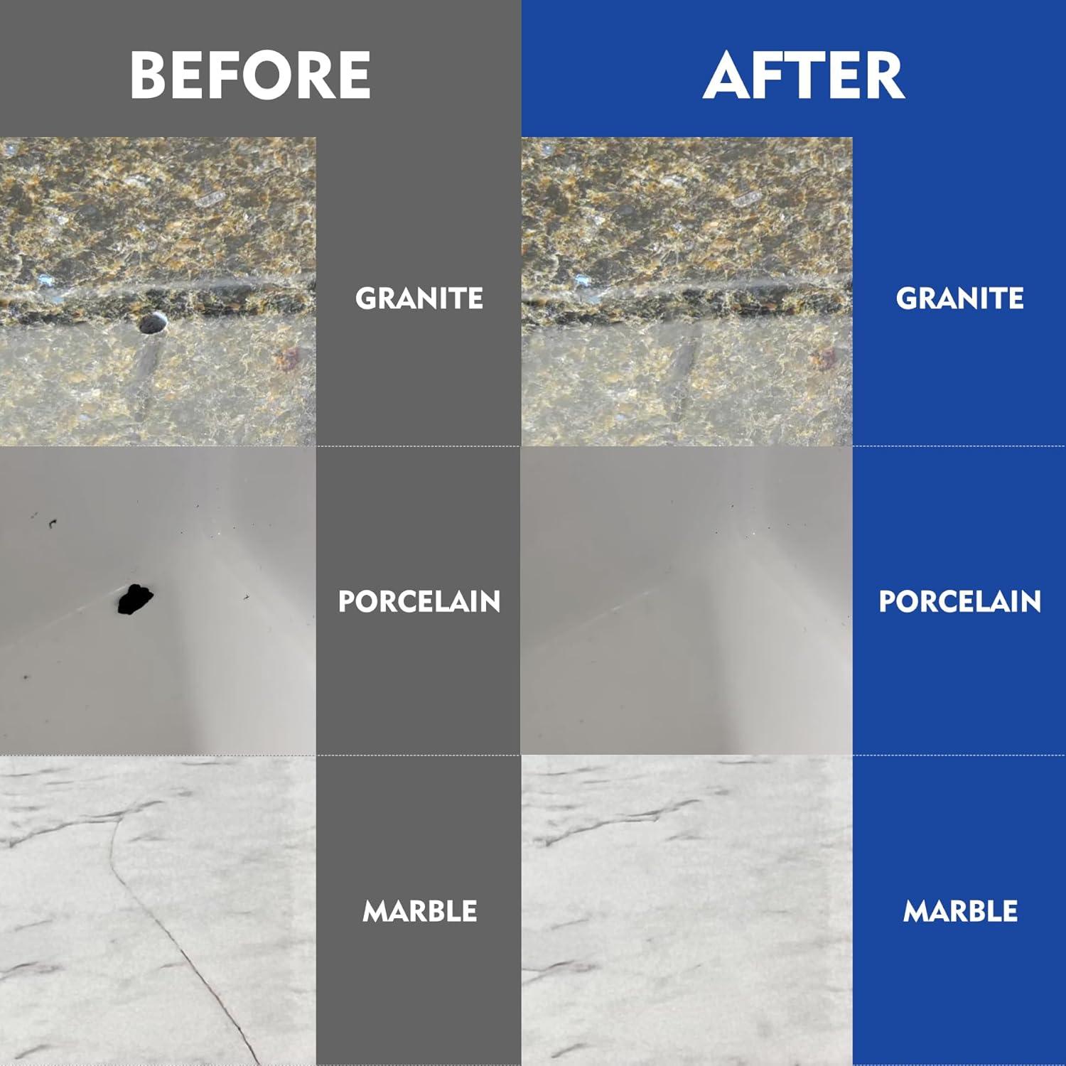 Kit de Reparación de Azulejos YumCraft 100ml - Cerámica y Acrílico