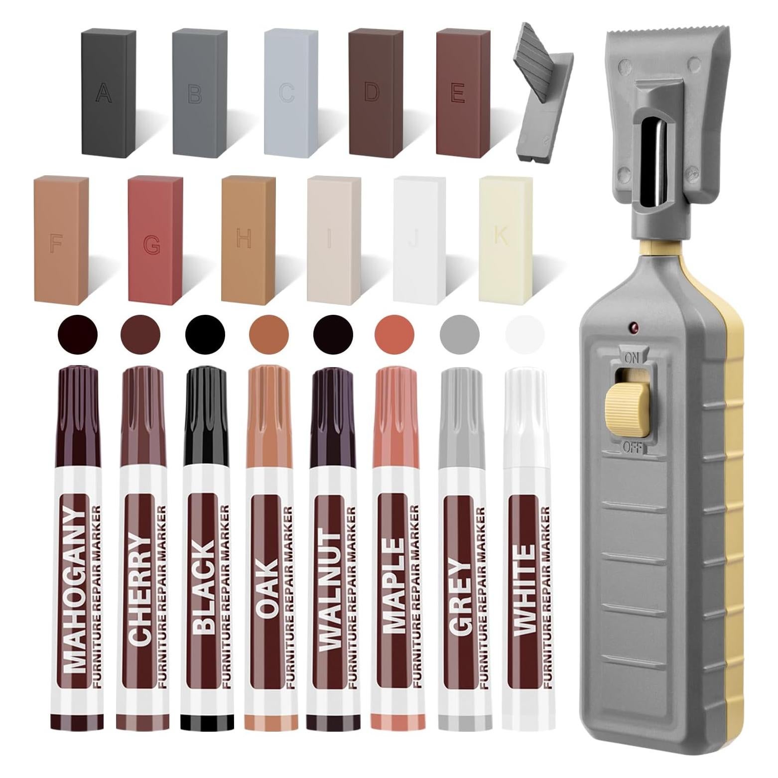 Kit de Reparación de Suelos y Muebles PUYD - 19 Piezas