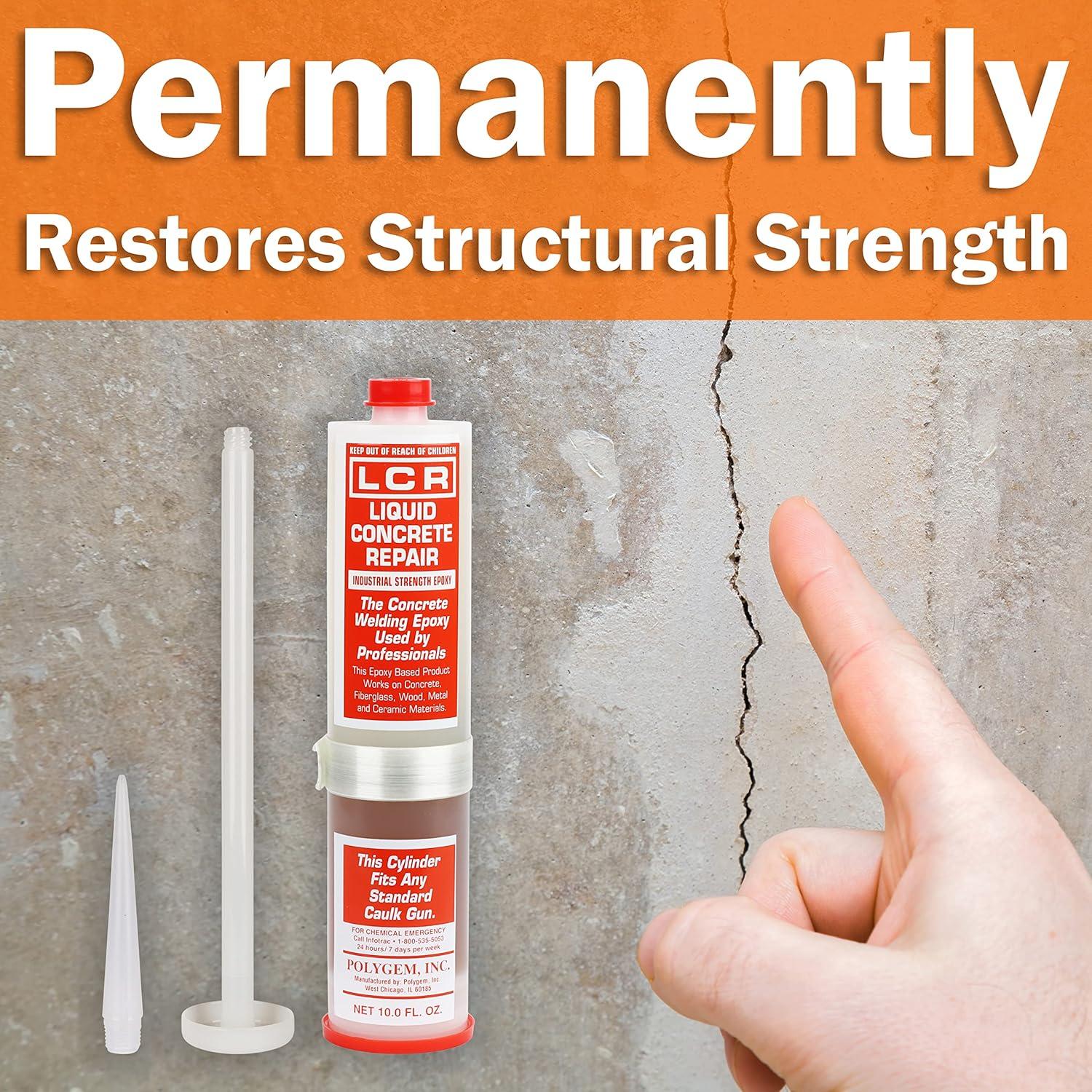 Resina Epóxica de Inyección LCR 283.5g + 7 Puertos de Inyección