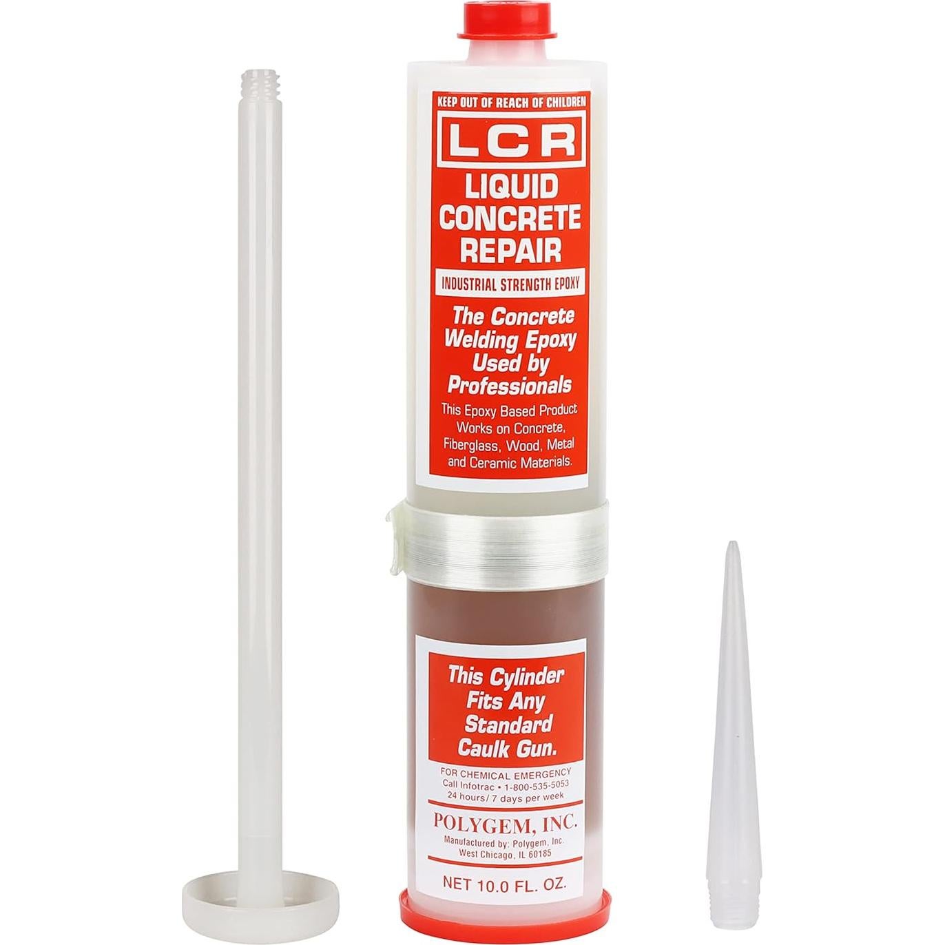 Resina Epóxica de Inyección LCR 283.5g + 7 Puertos de Inyección