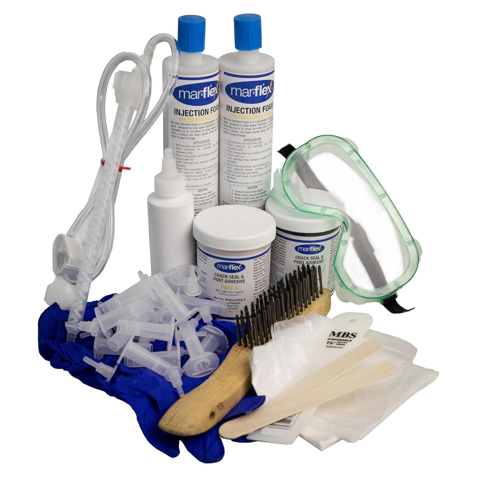 Kit de Reparación de Grietas de Concreto Mar-flex IAT-64250