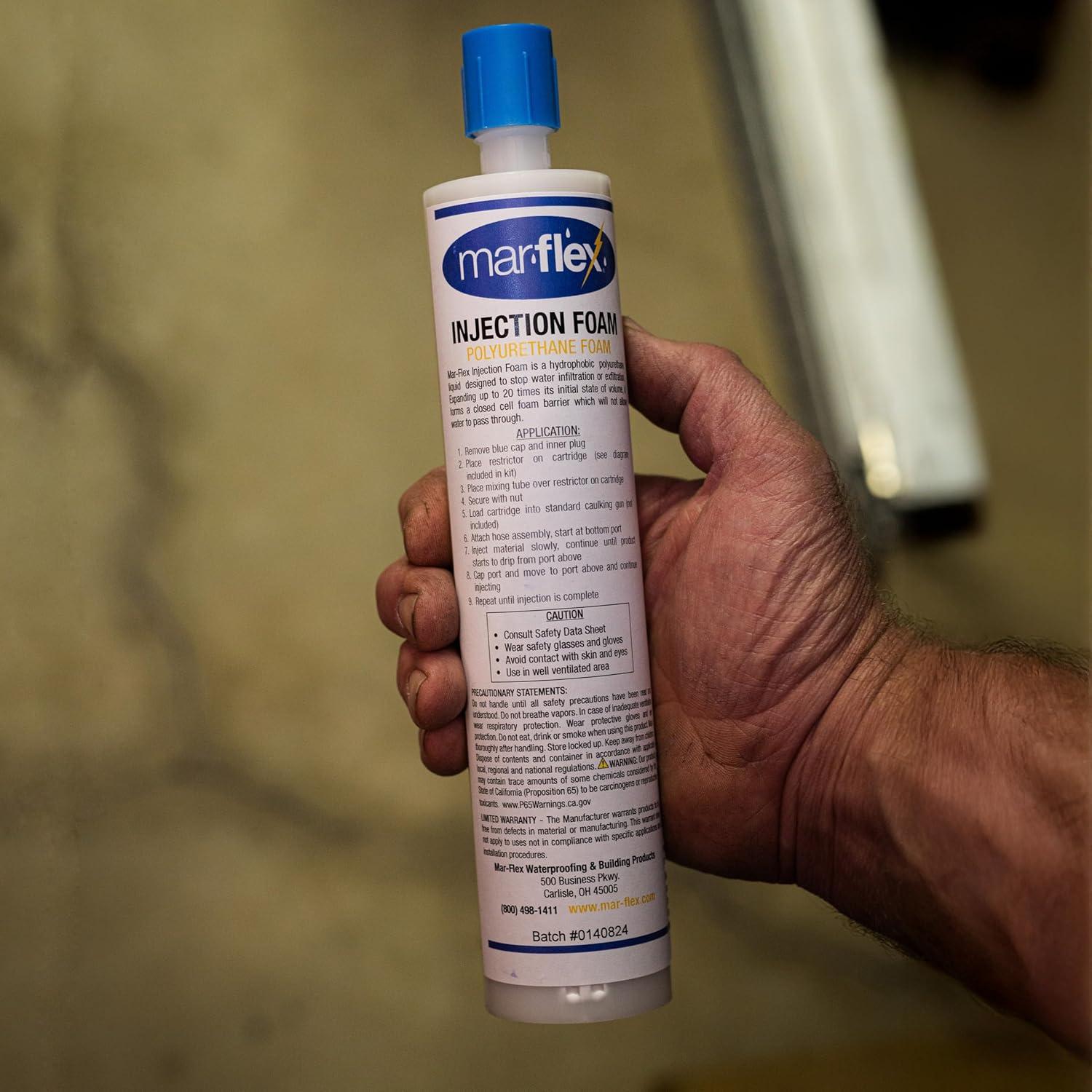 Kit de Reparación de Grietas de Concreto Mar-flex IAT-64250