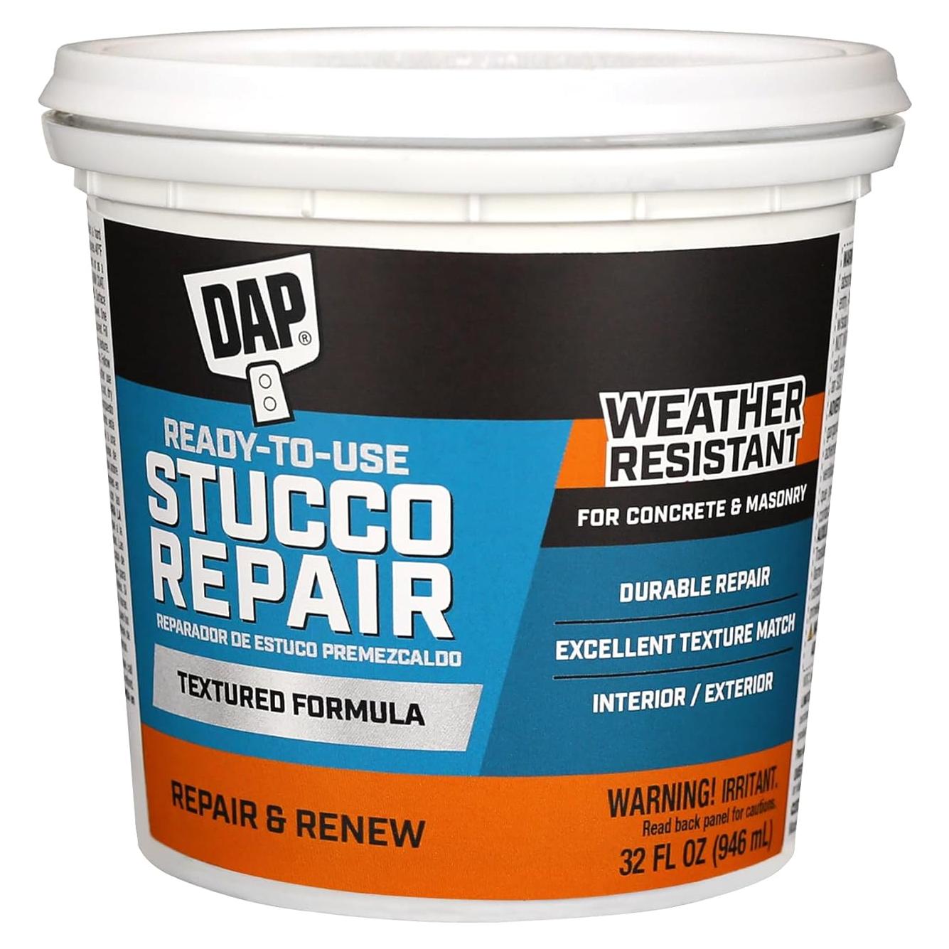 Parche de Estuco DAP 1 Litro Listo para Usar Interior/Exterior